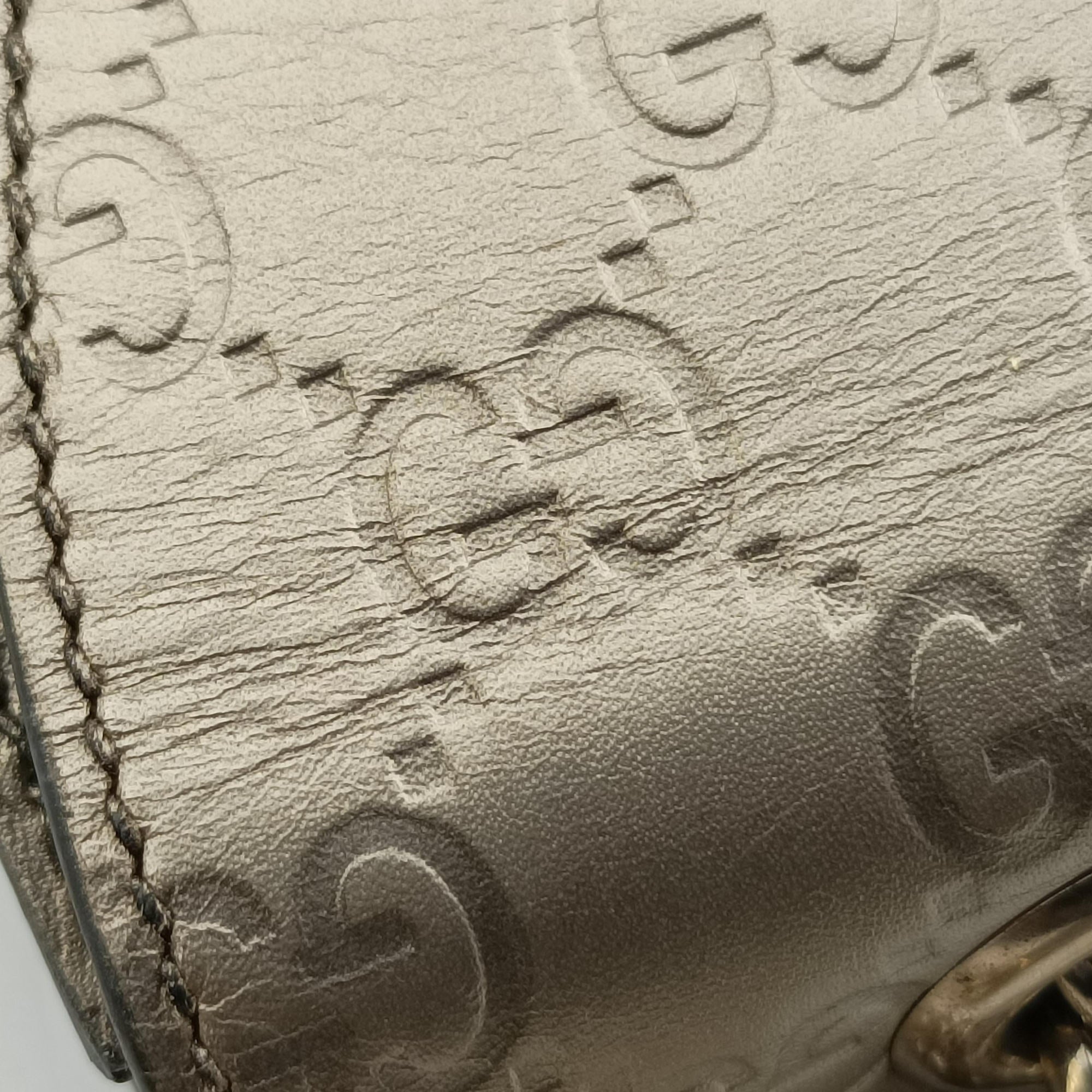 Vintage Gucci Emily Golden Leather 295402 shoulderbag | stylenewstar