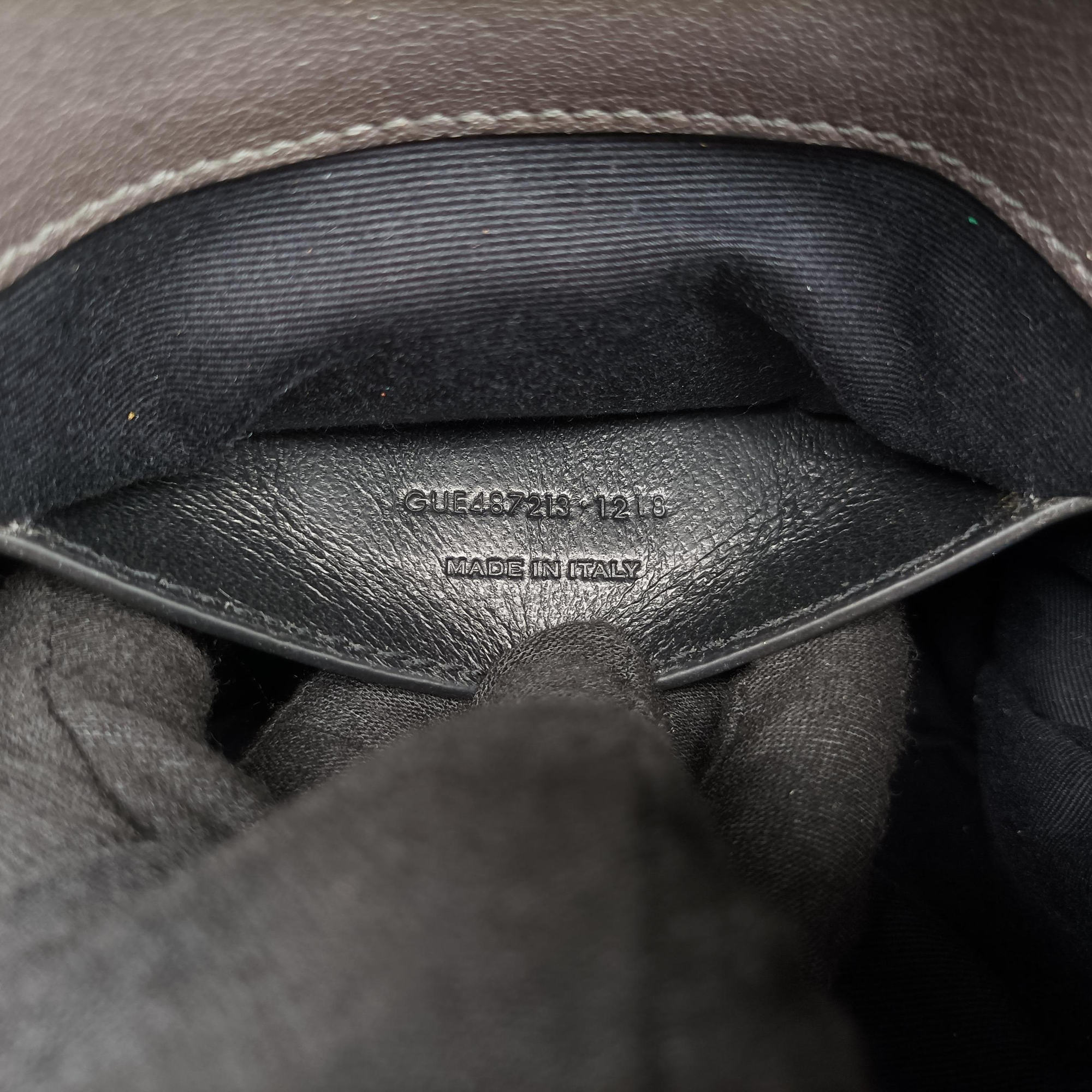 Secondhand Yves Saint Laurent COLLEGE Grey Leather 487213 shoulderbag | stylenewstar