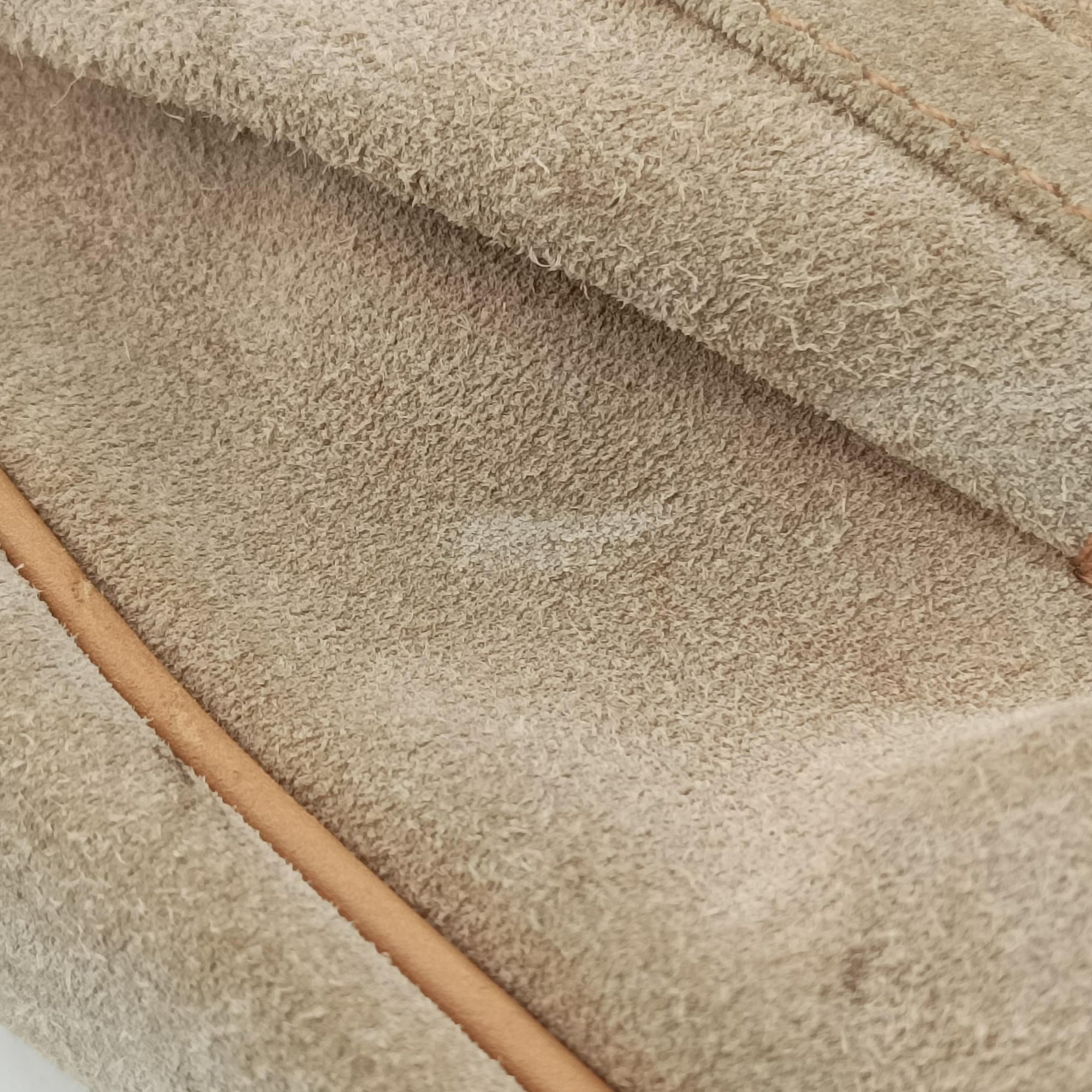 Pre-owned Yves Saint Laurent Rive Gauche Beige Leather×Suede 120436 shoulderbag | stylenewstar
