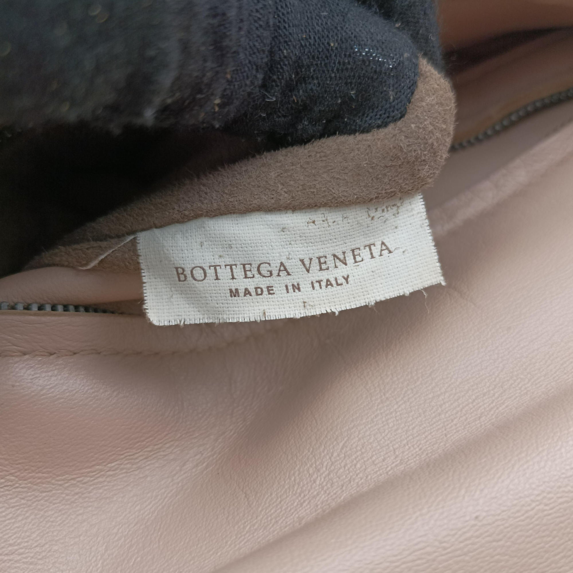 Pre-owned Bottega Veneta Intrecciato Olimpia Beige lambskin  shoulderbag | stylenewstar