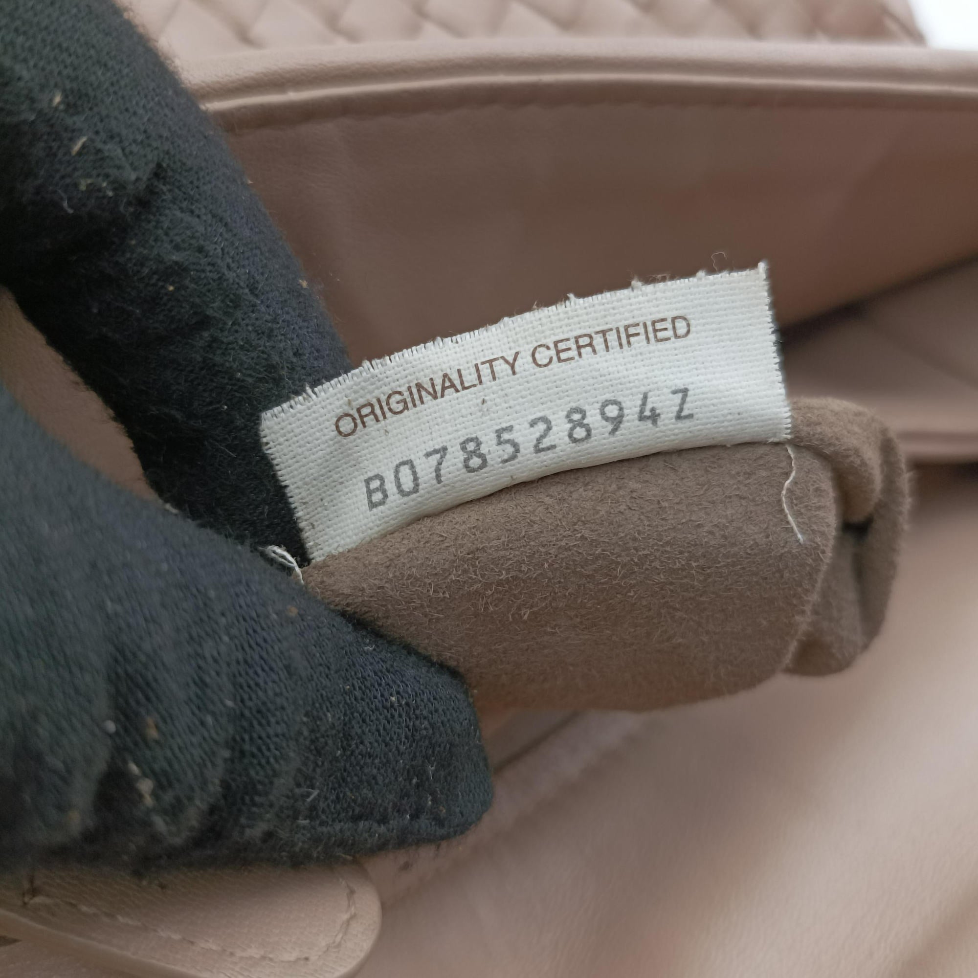 Pre-owned Bottega Veneta Intrecciato Olimpia Beige lambskin  shoulderbag | stylenewstar