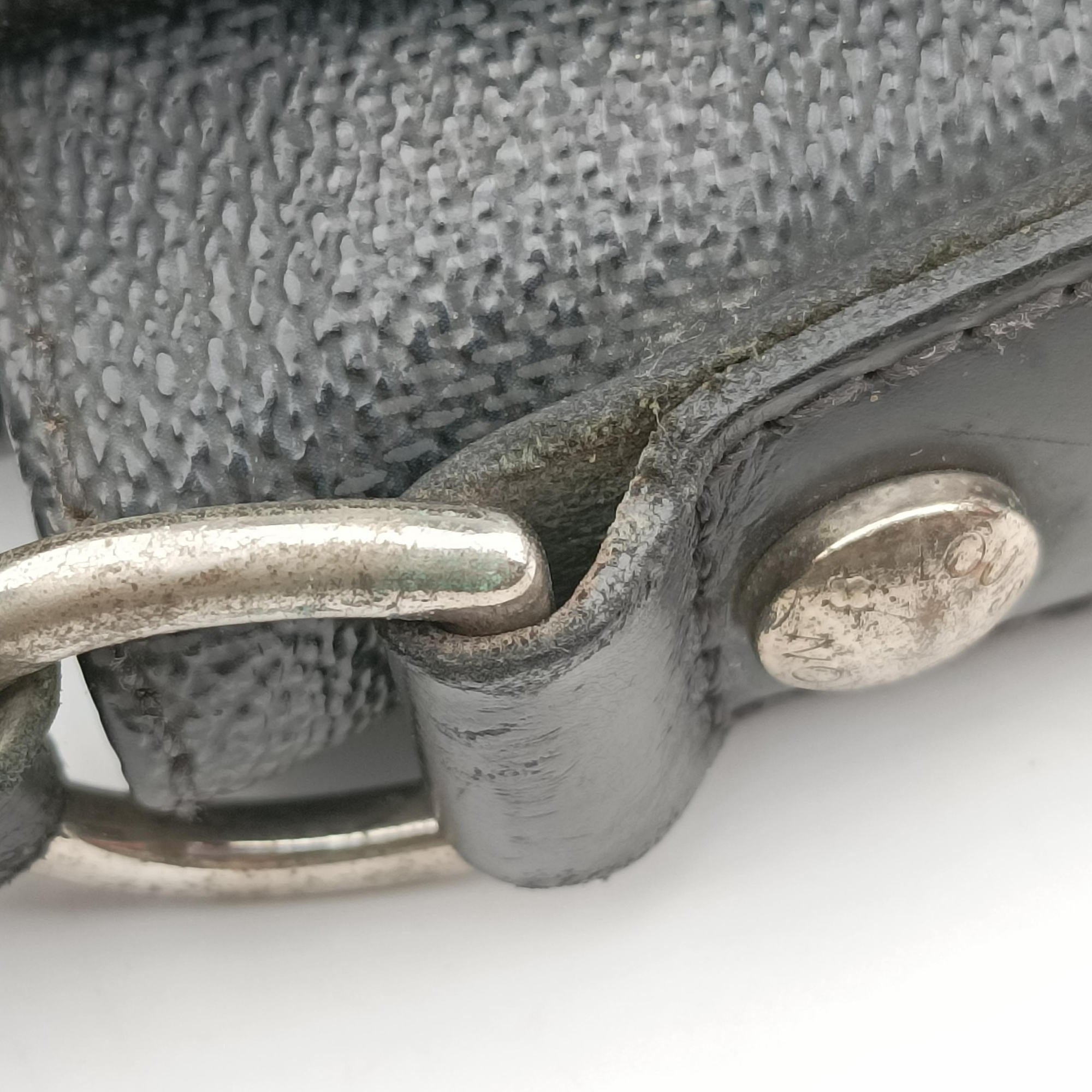 Vintage Louis Vuitton DANIEL MM Noir Damier Graphite N58029 shoulderbag | stylenewstar