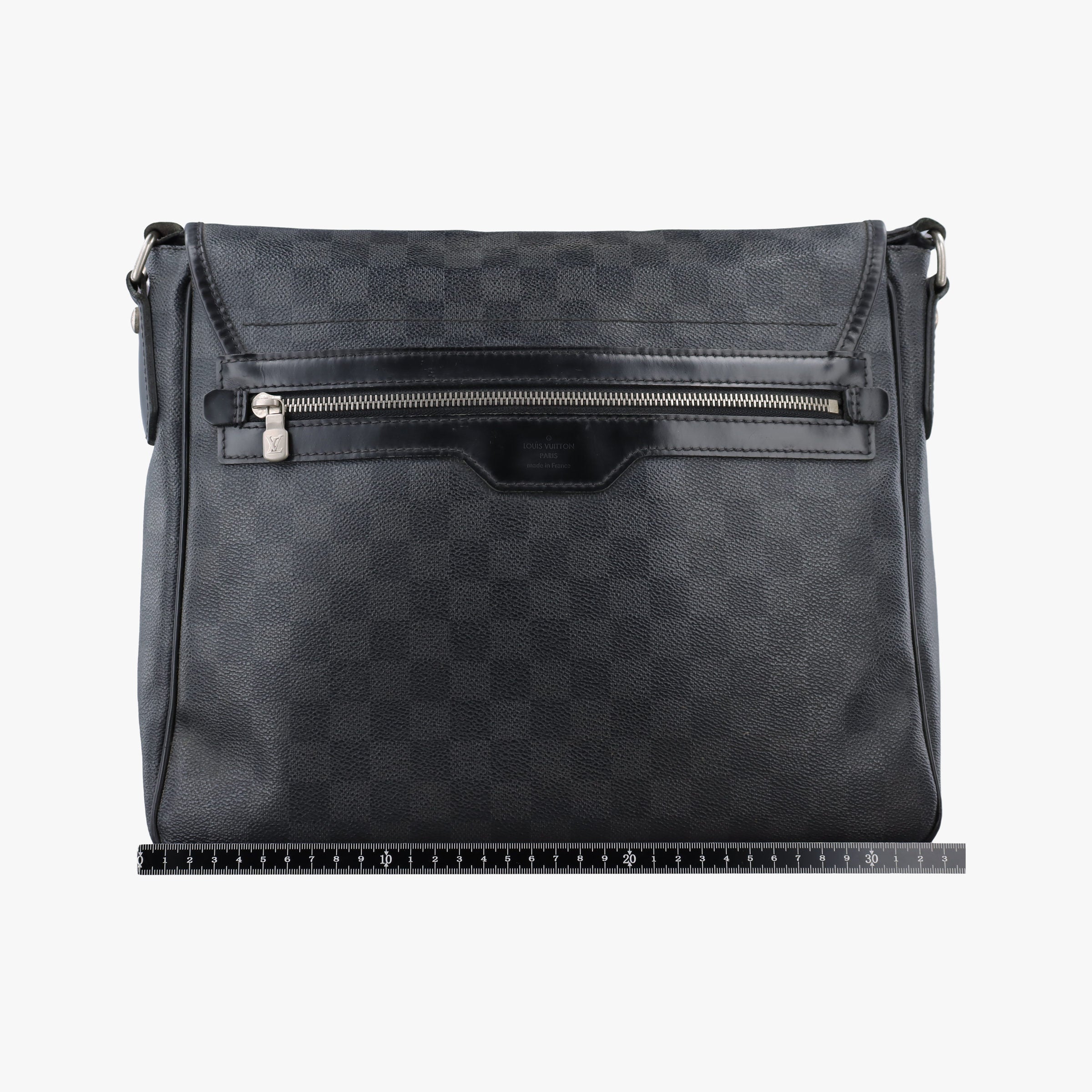 Vintage Louis Vuitton DANIEL MM Noir Damier Graphite N58029 shoulderbag | stylenewstar