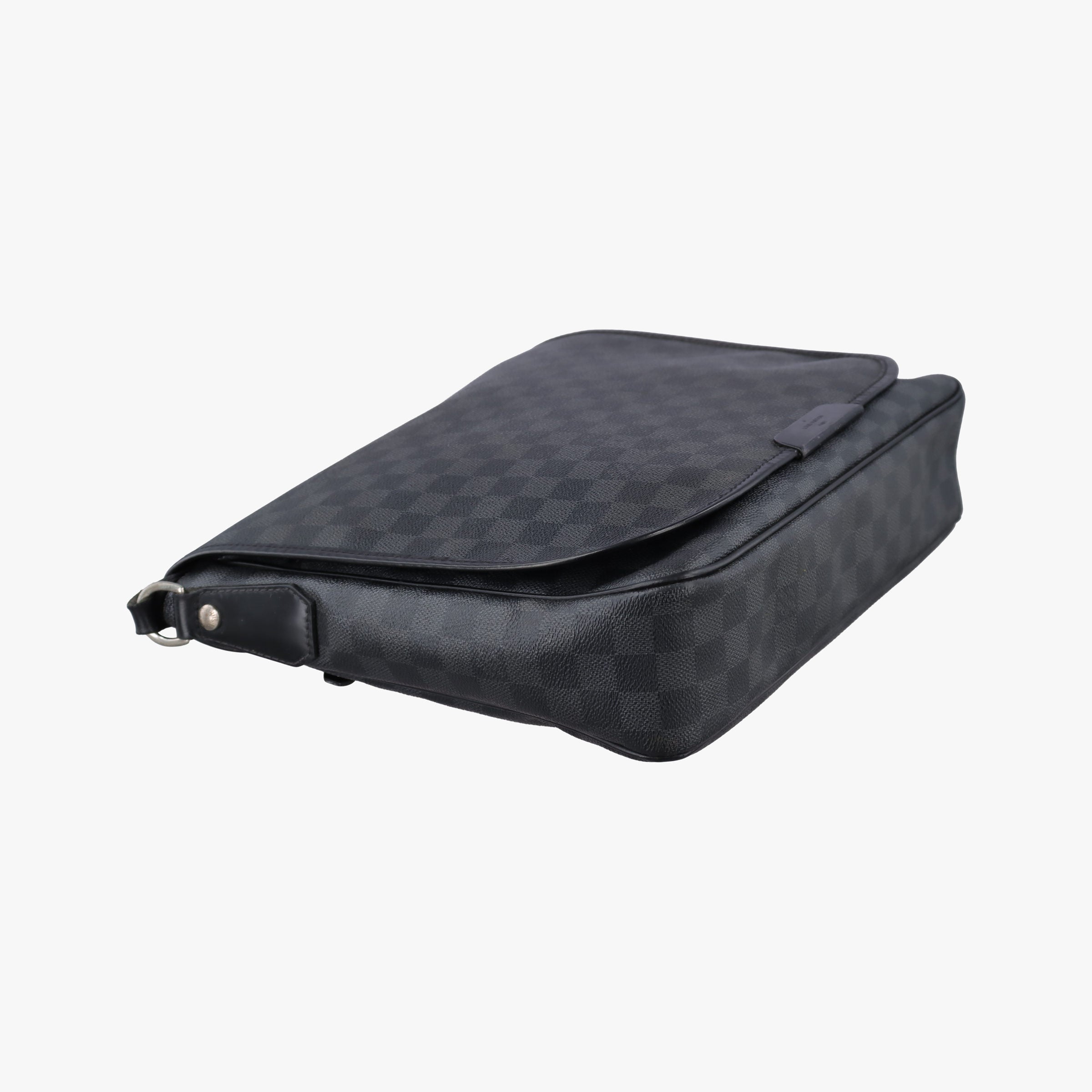 Vintage Louis Vuitton DANIEL MM Noir Damier Graphite N58029 shoulderbag | stylenewstar