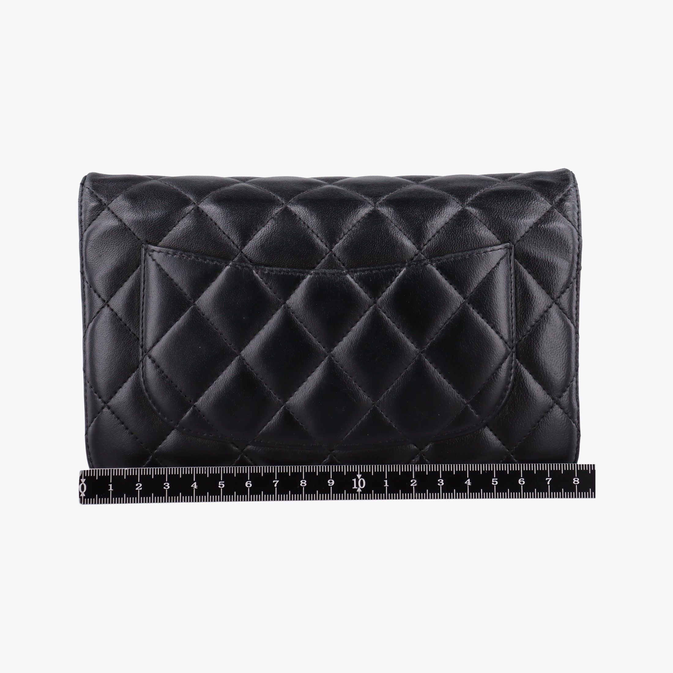 Secondhand Chanel Matelasse coco mark Black lambskin A33814 shoulderbag | stylenewstar