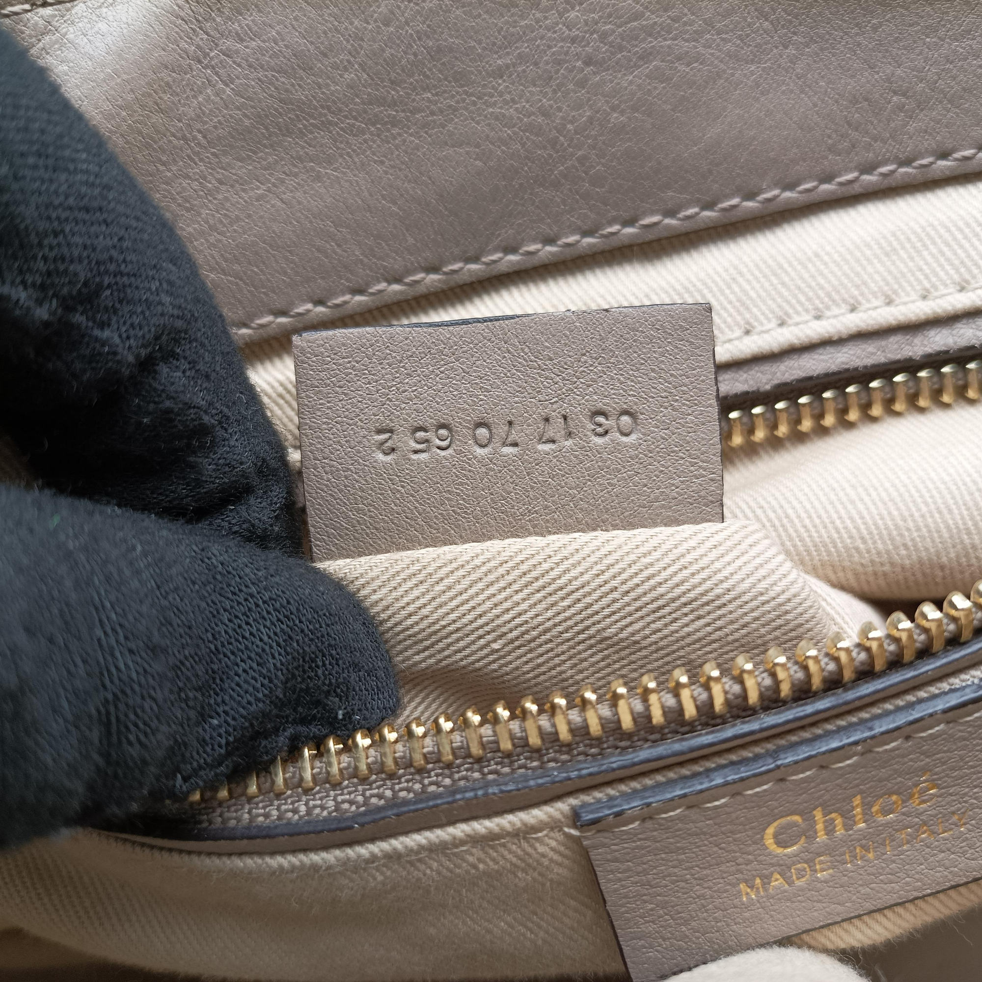 Vintage Chloe FAYE mini Grey Suede × leather  backpack/rucksack | stylenewstar