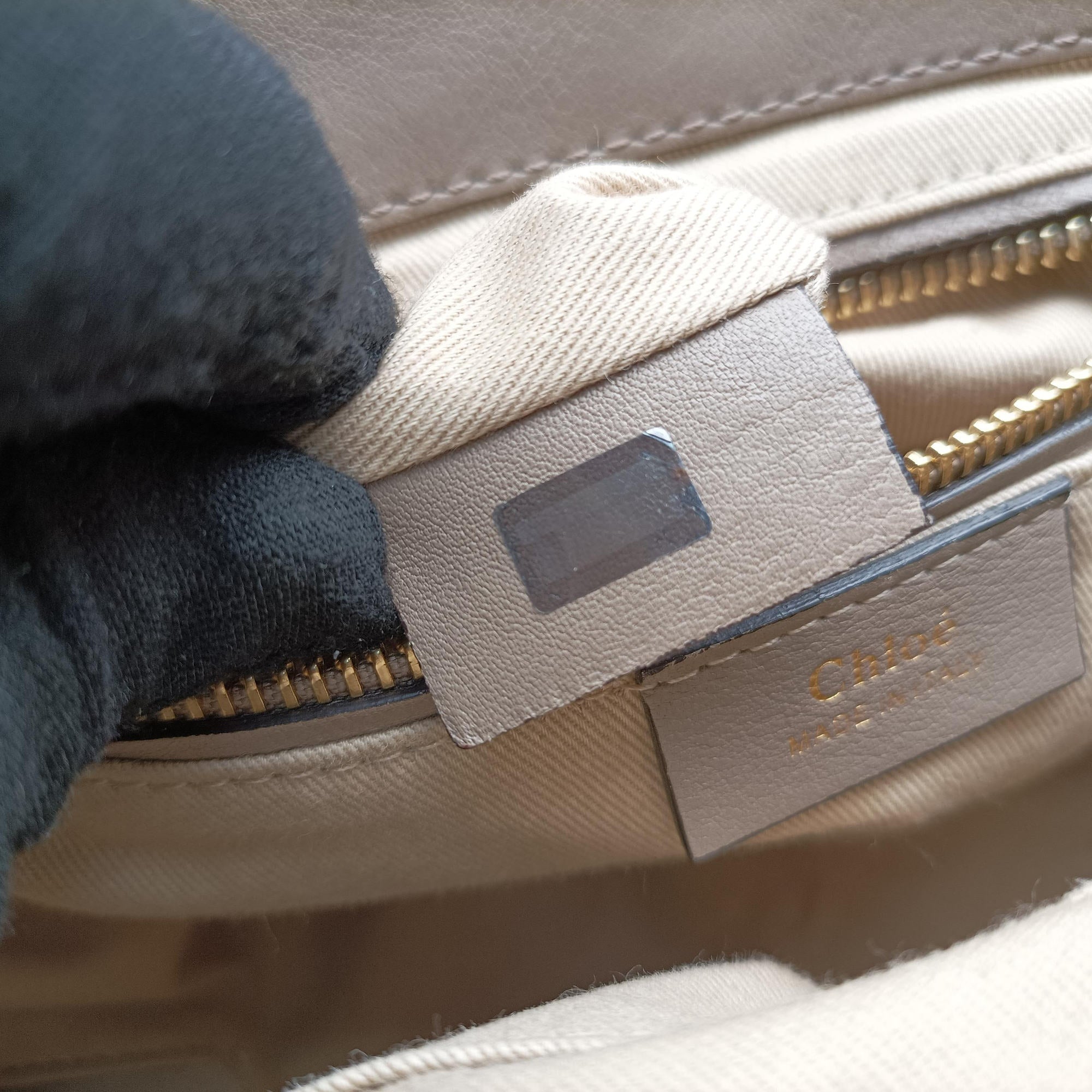 Vintage Chloe FAYE mini Grey Suede × leather  backpack/rucksack | stylenewstar