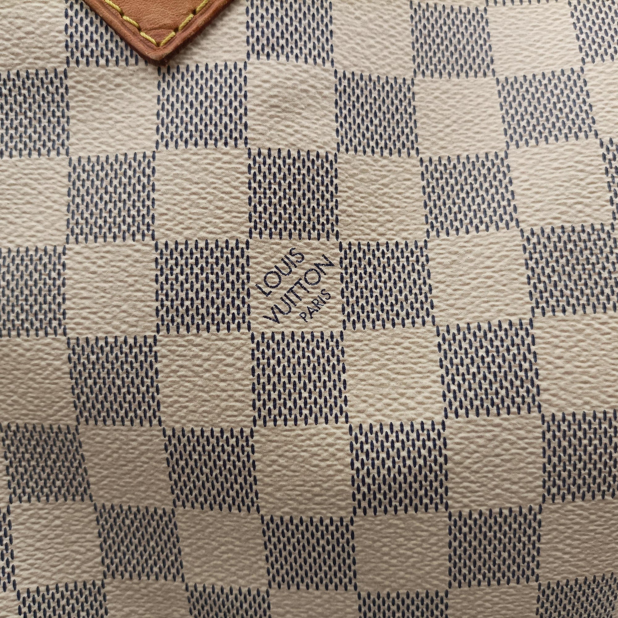 Vintage Louis Vuitton Speedy 35 Azur Damier Canvas N41535 handbag | stylenewstar