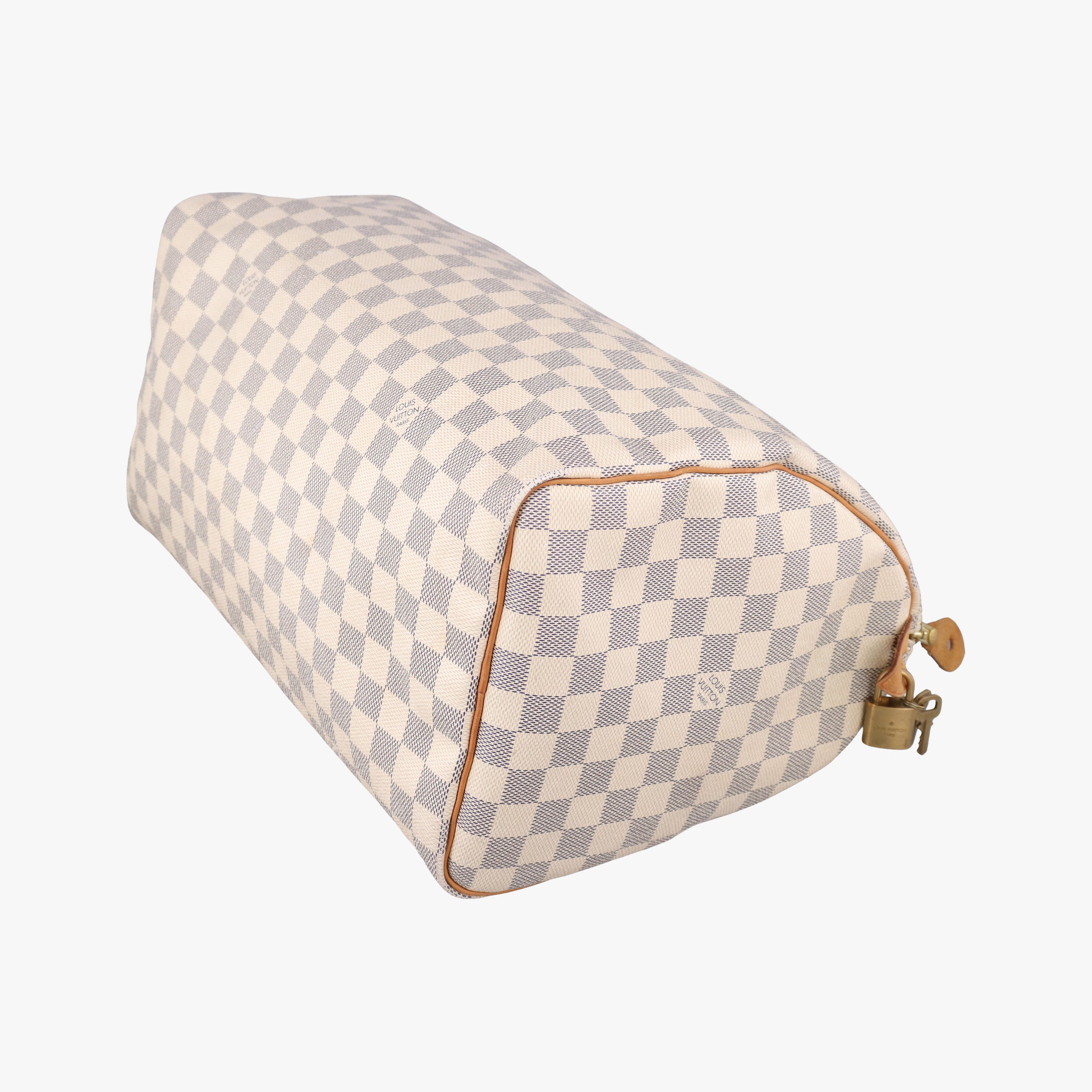 Vintage Louis Vuitton Speedy 35 Azur Damier Canvas N41535 handbag | stylenewstar