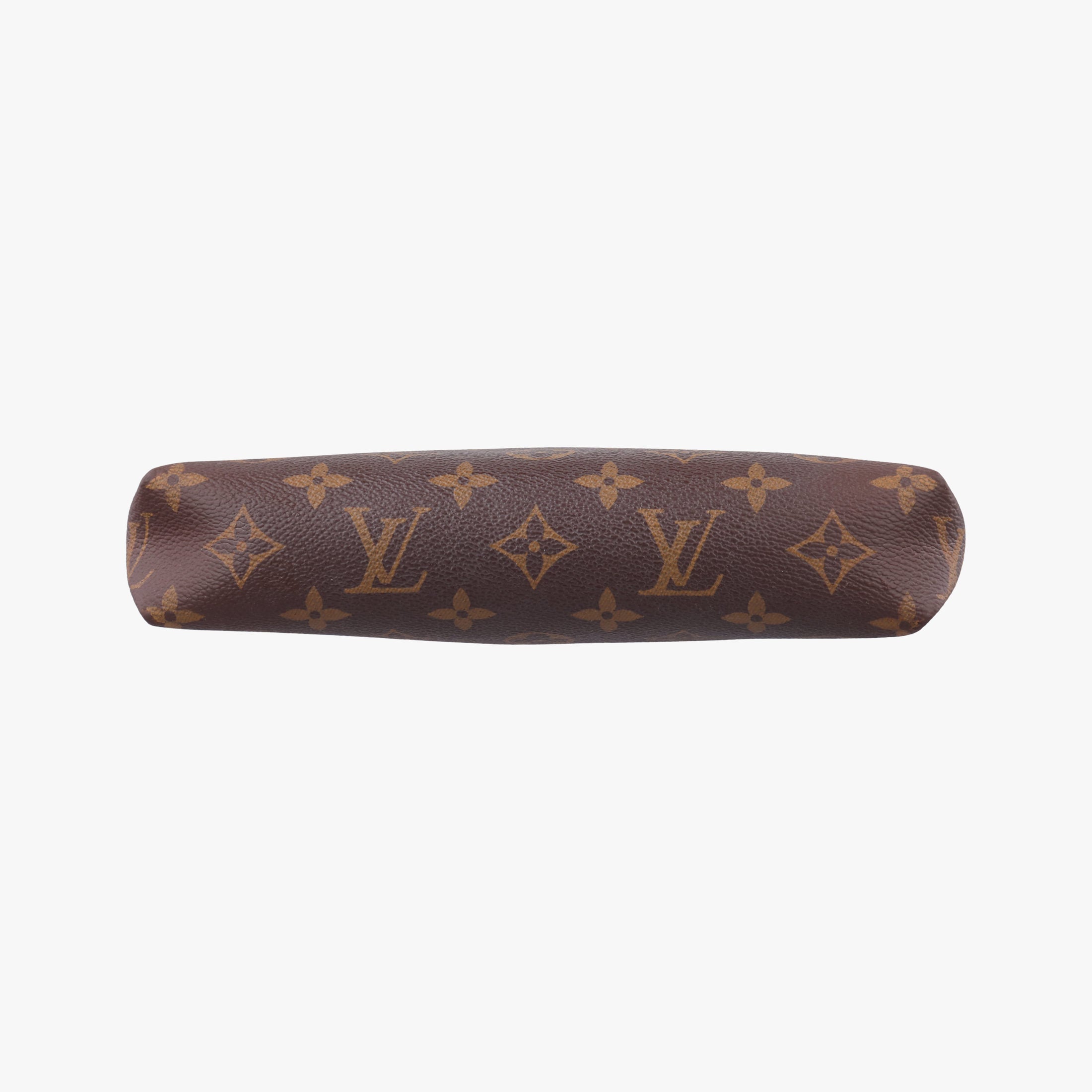 Pre-owned Louis Vuitton PALLAS Clutch brown×CERISE Monogram Canvas×calf leather M41638 shoulderbag | stylenewstar