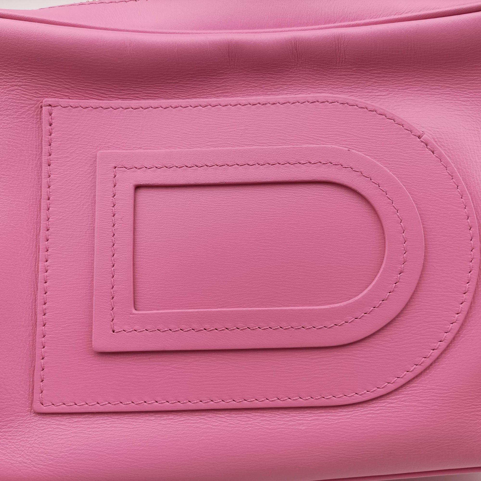 Pre-owned Delvaux Louise Pink Leather  shoulderbag | stylenewstar