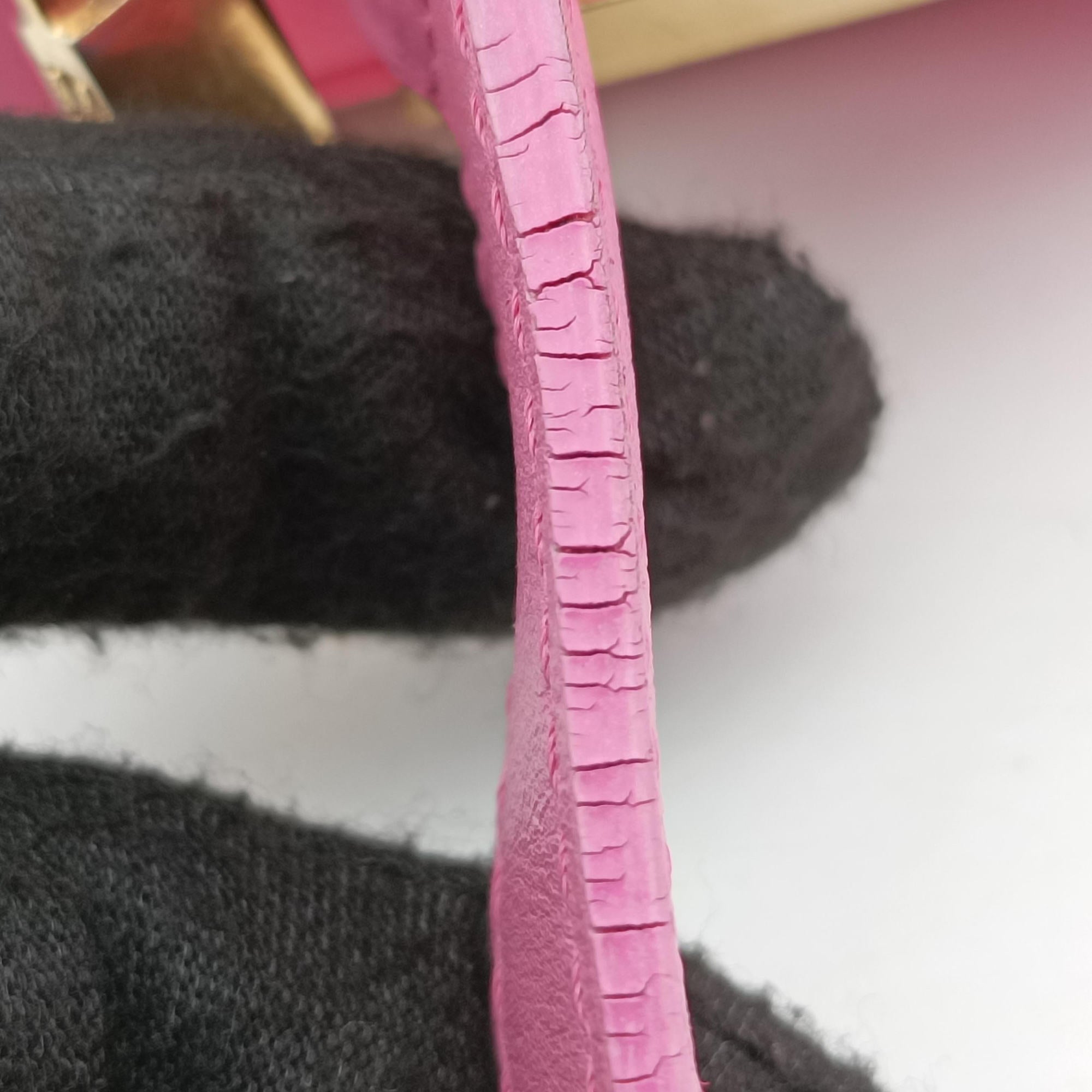 Pre-owned Delvaux Louise Pink Leather  shoulderbag | stylenewstar