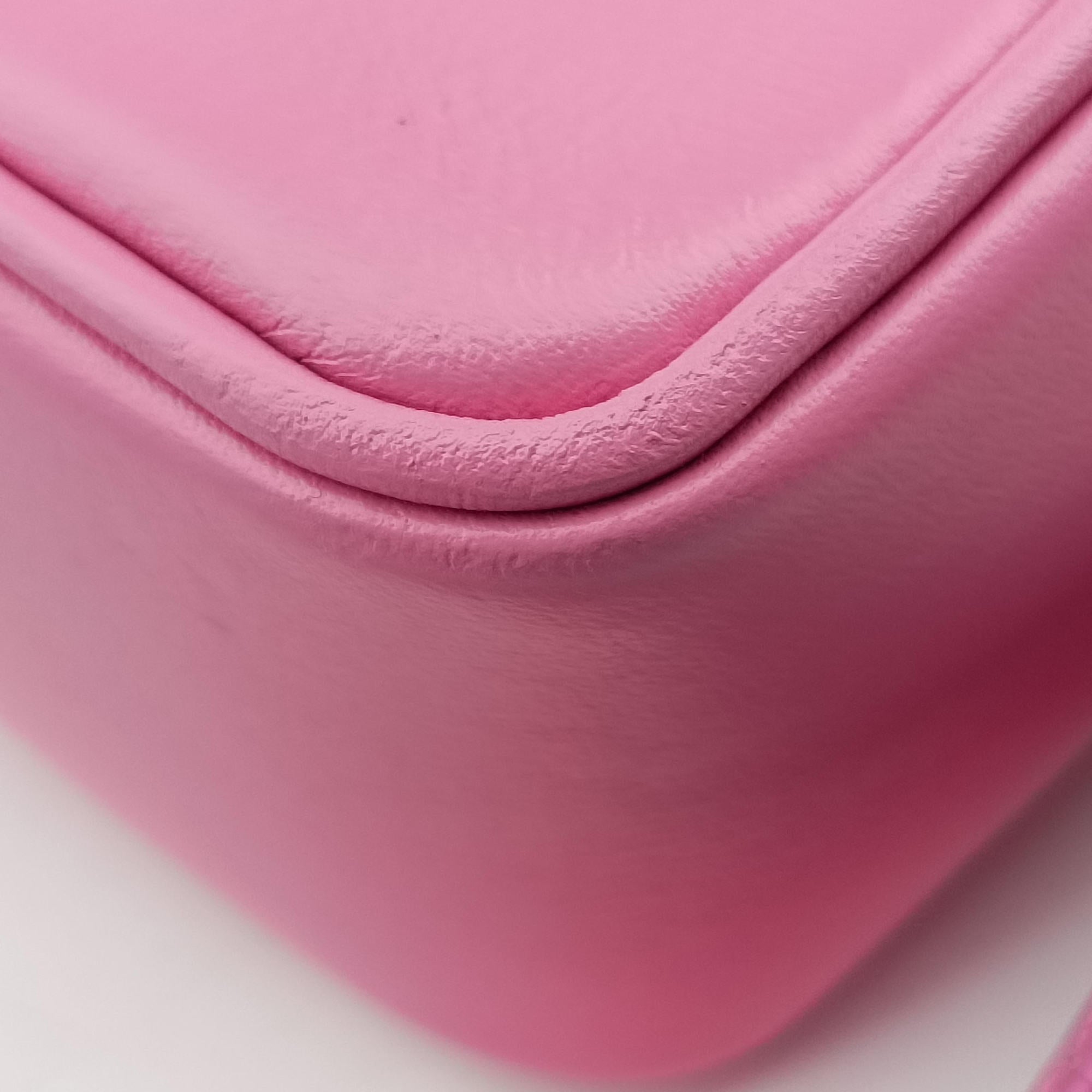 Pre-owned Delvaux Louise Pink Leather  shoulderbag | stylenewstar