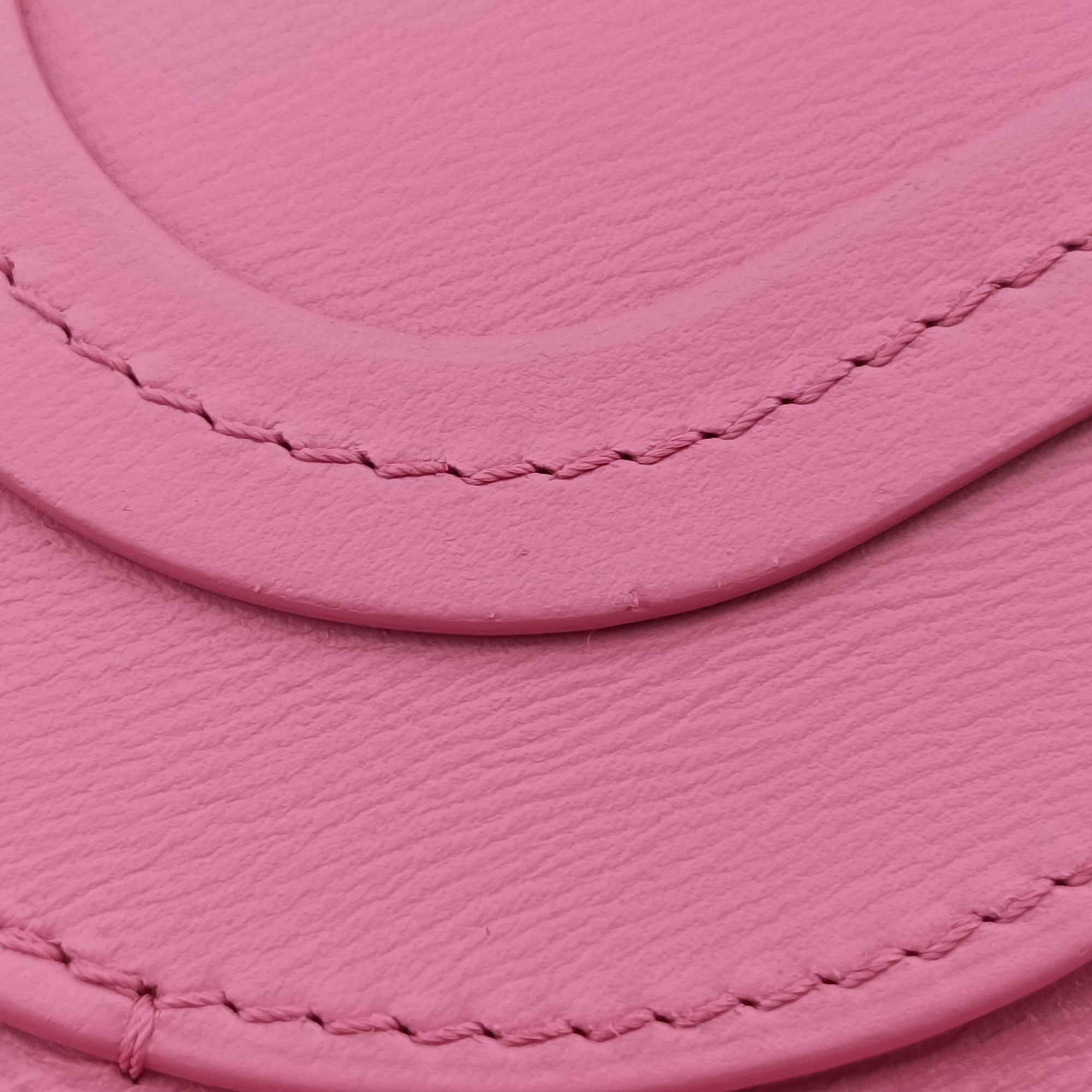 Pre-owned Delvaux Louise Pink Leather  shoulderbag | stylenewstar