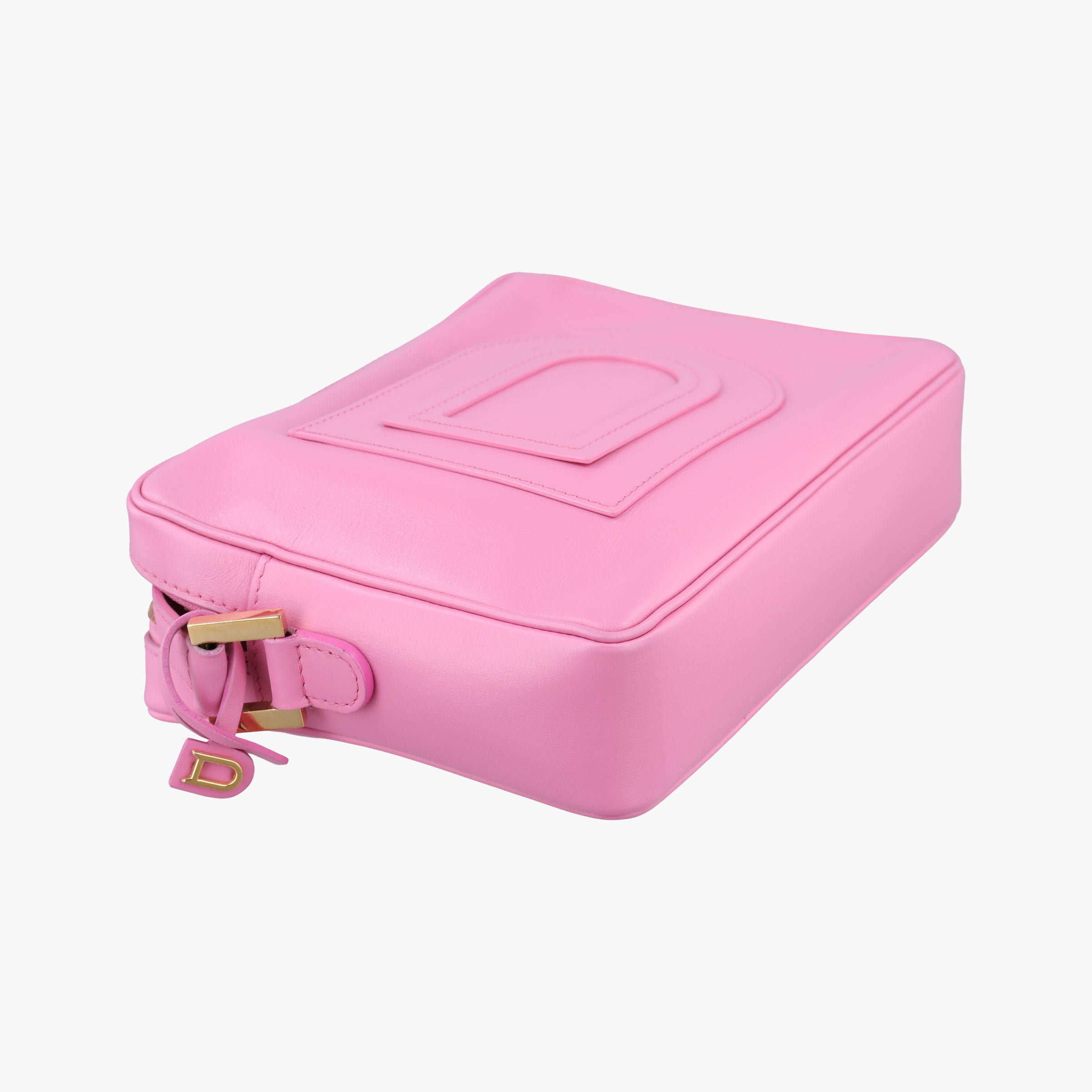 Pre-owned Delvaux Louise Pink Leather  shoulderbag | stylenewstar