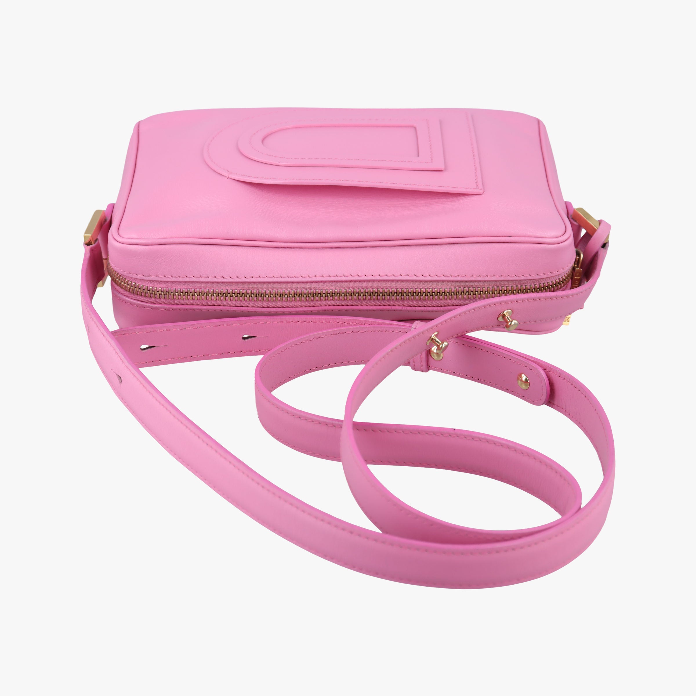 Pre-owned Delvaux Louise Pink Leather  shoulderbag | stylenewstar