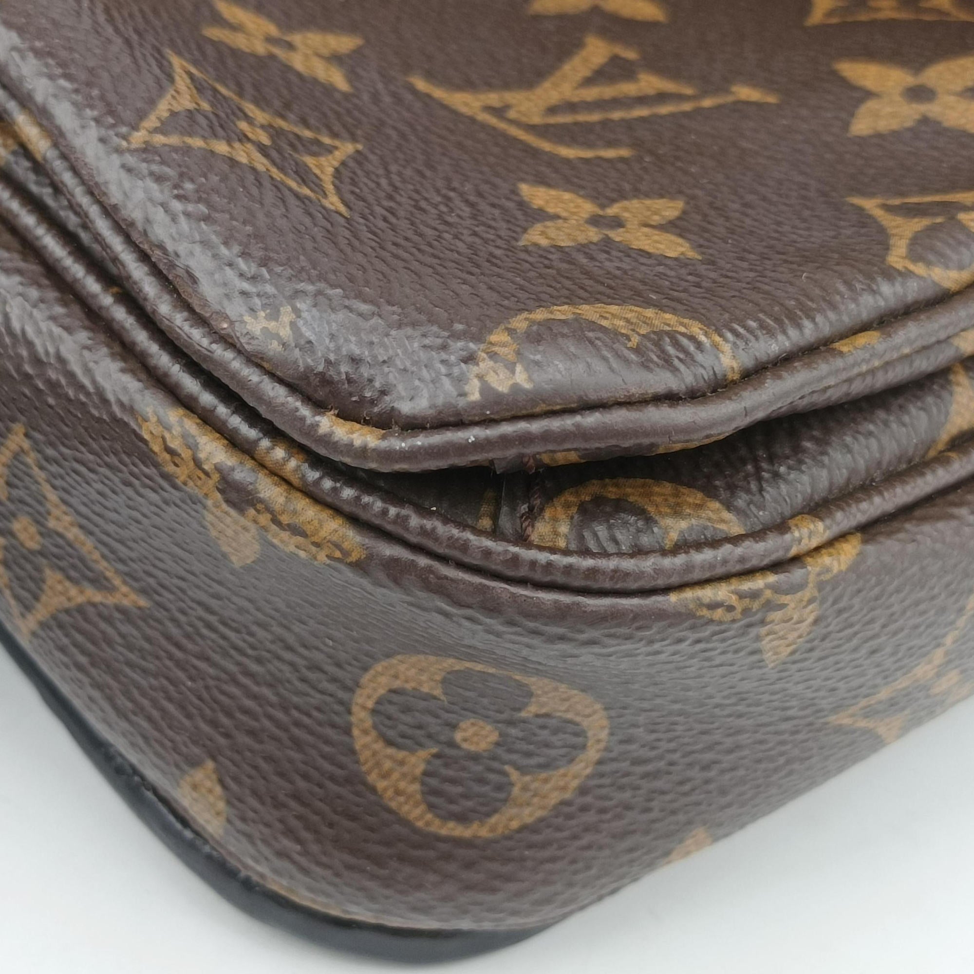 Secondhand Louis Vuitton Pochette Metis MM Brown Monogram Canvas M44875 shoulderbag | stylenewstar