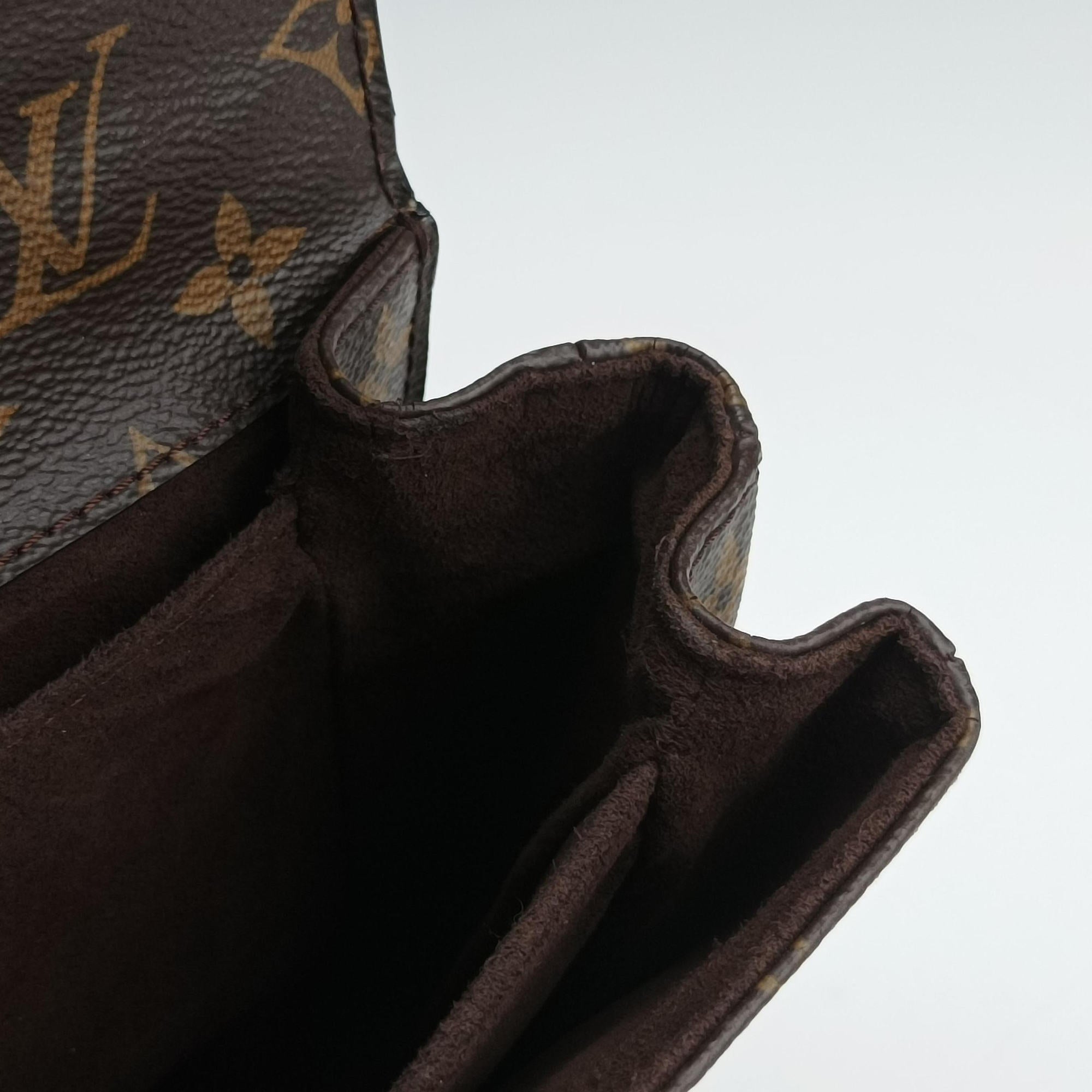 Secondhand Louis Vuitton Pochette Metis MM Brown Monogram Canvas M44875 shoulderbag | stylenewstar