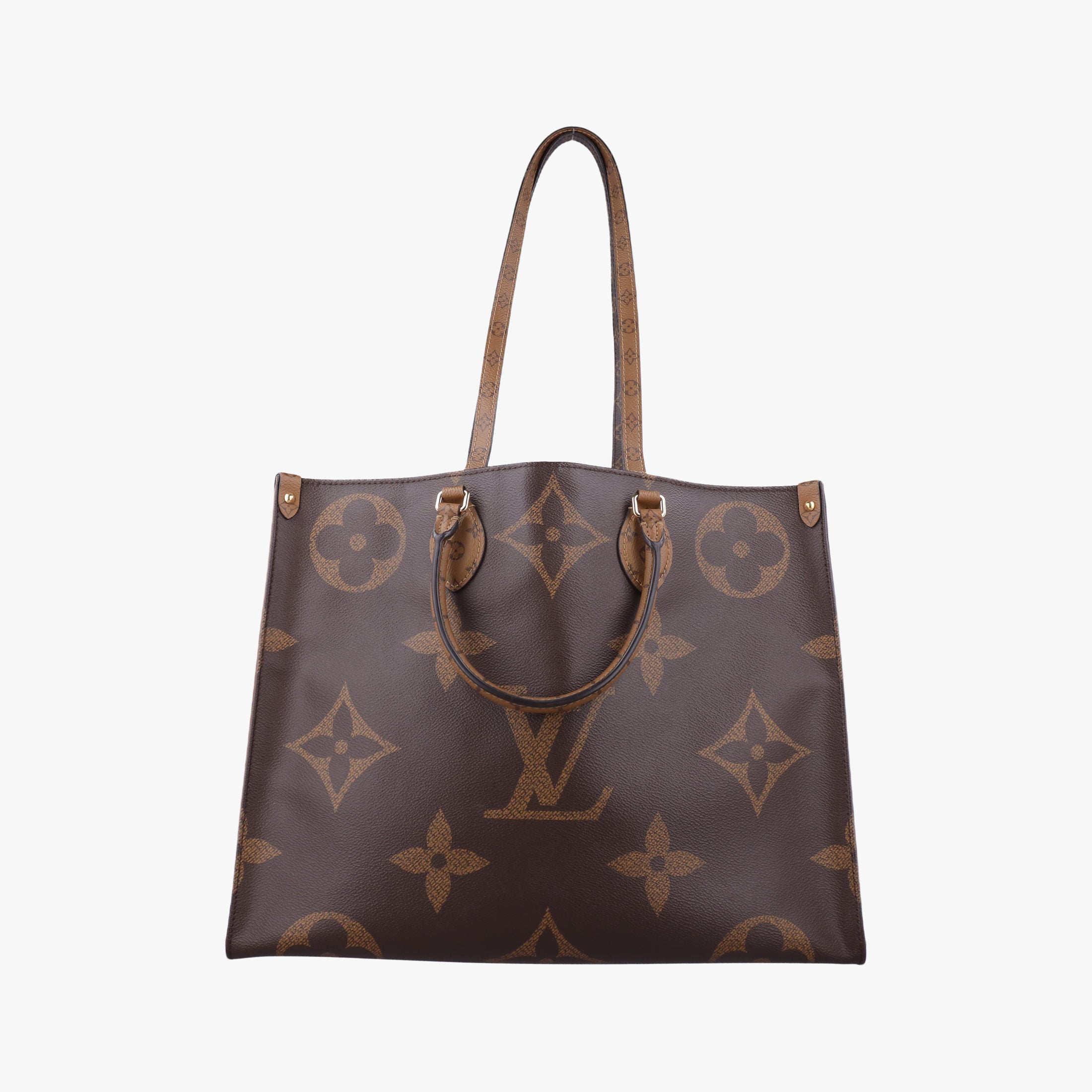 Pre-owned Louis Vuitton On the Go GM Brown Monogram Canvas M45320 handbag | stylenewstar
