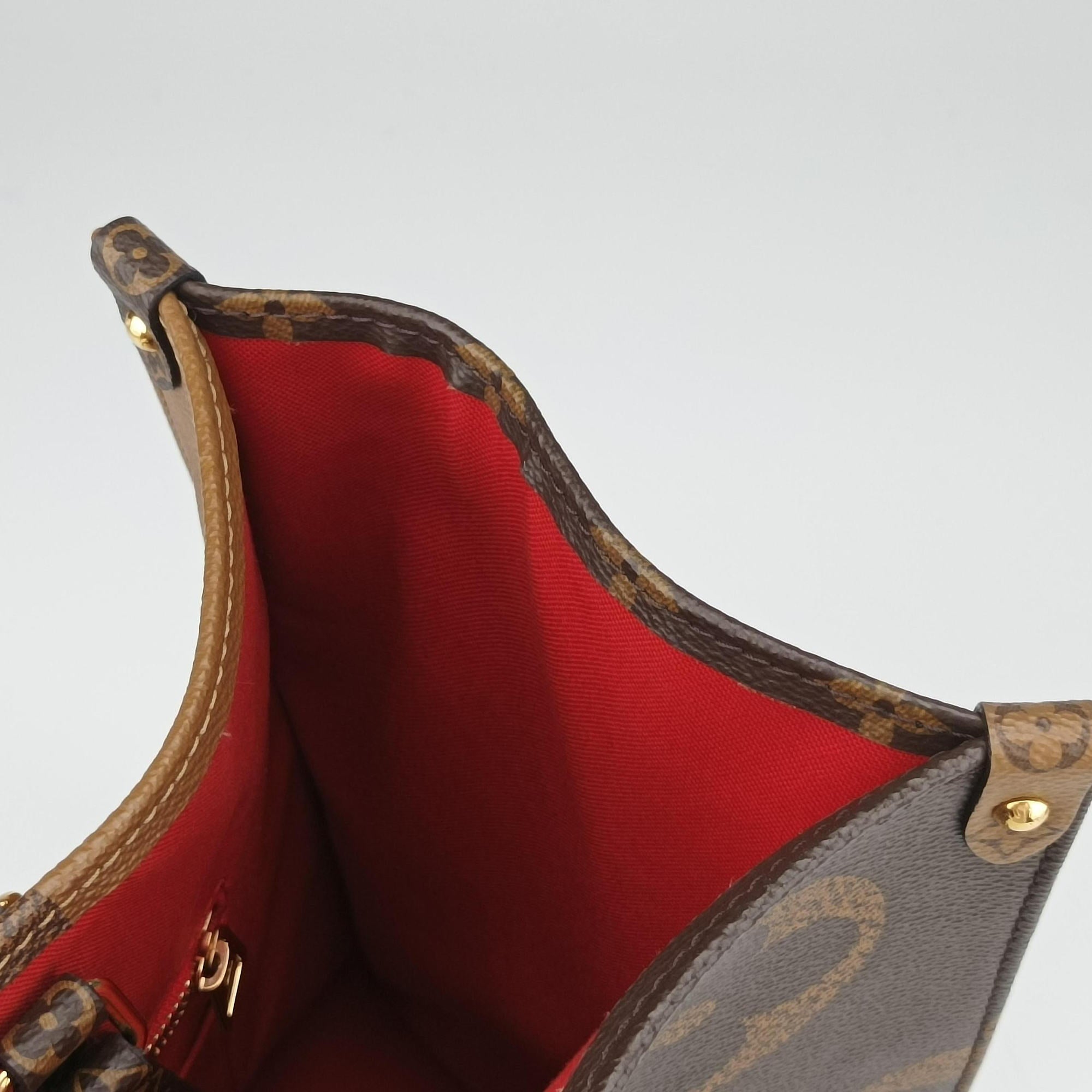 Pre-owned Louis Vuitton On the Go GM Brown Monogram Canvas M45320 handbag | stylenewstar