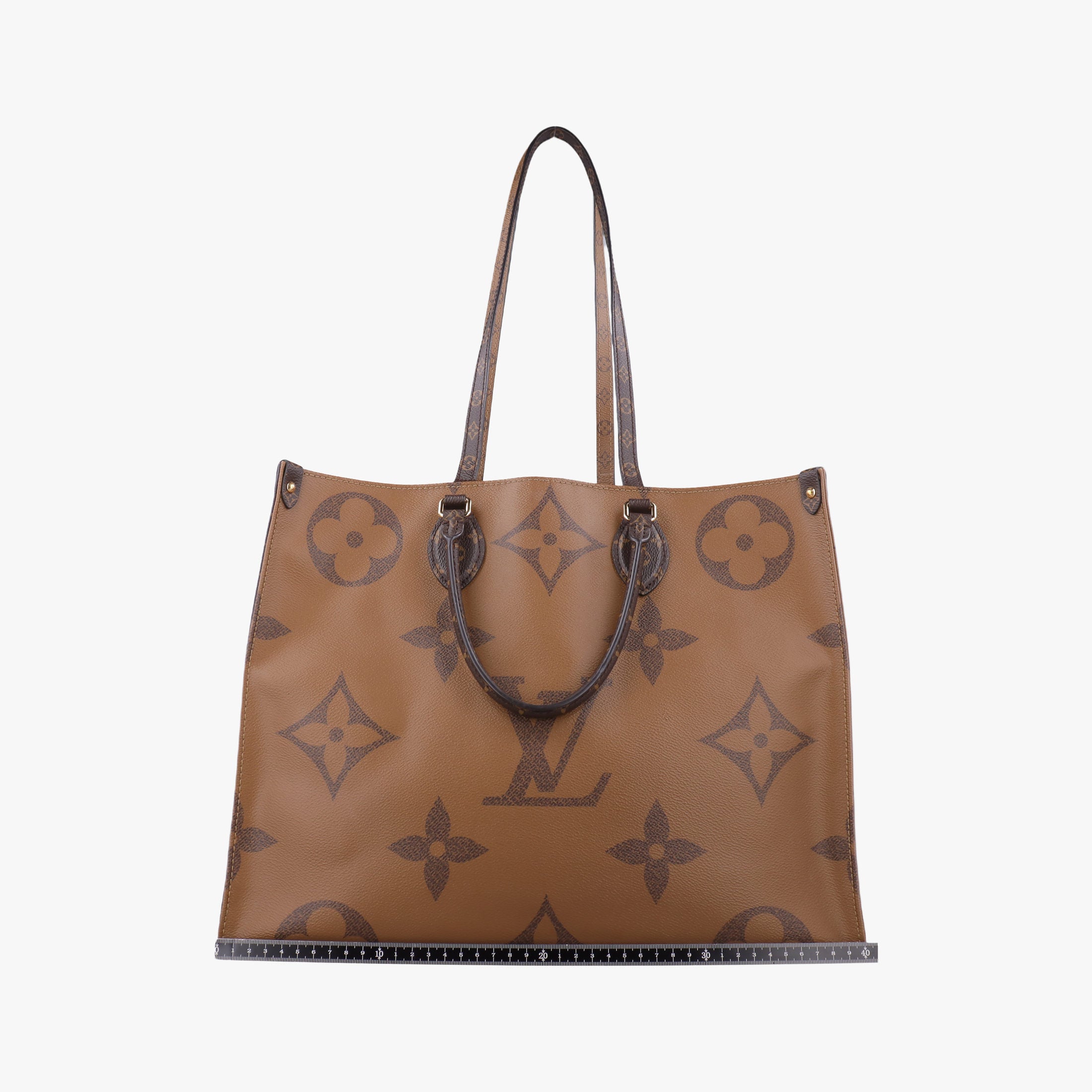 Pre-owned Louis Vuitton On the Go GM Brown Monogram Canvas M45320 handbag | stylenewstar
