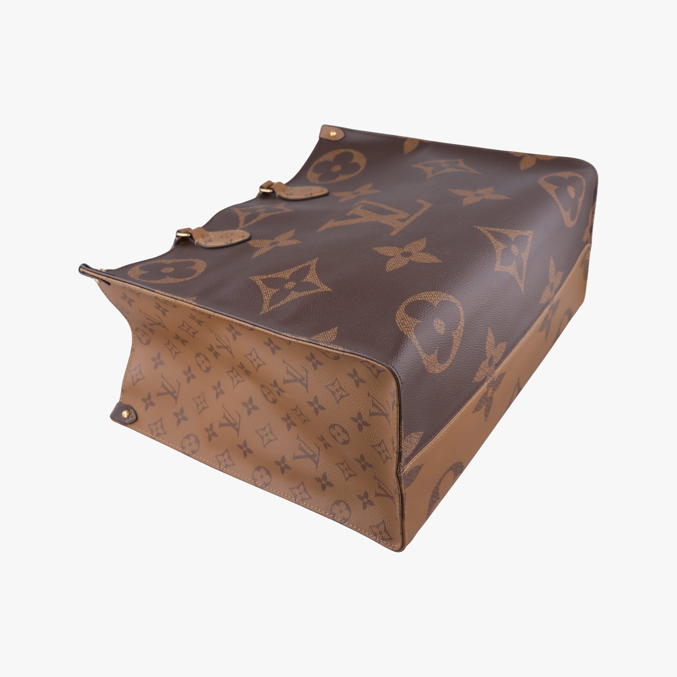 Pre-owned Louis Vuitton On the Go GM Brown Monogram Canvas M45320 handbag | stylenewstar
