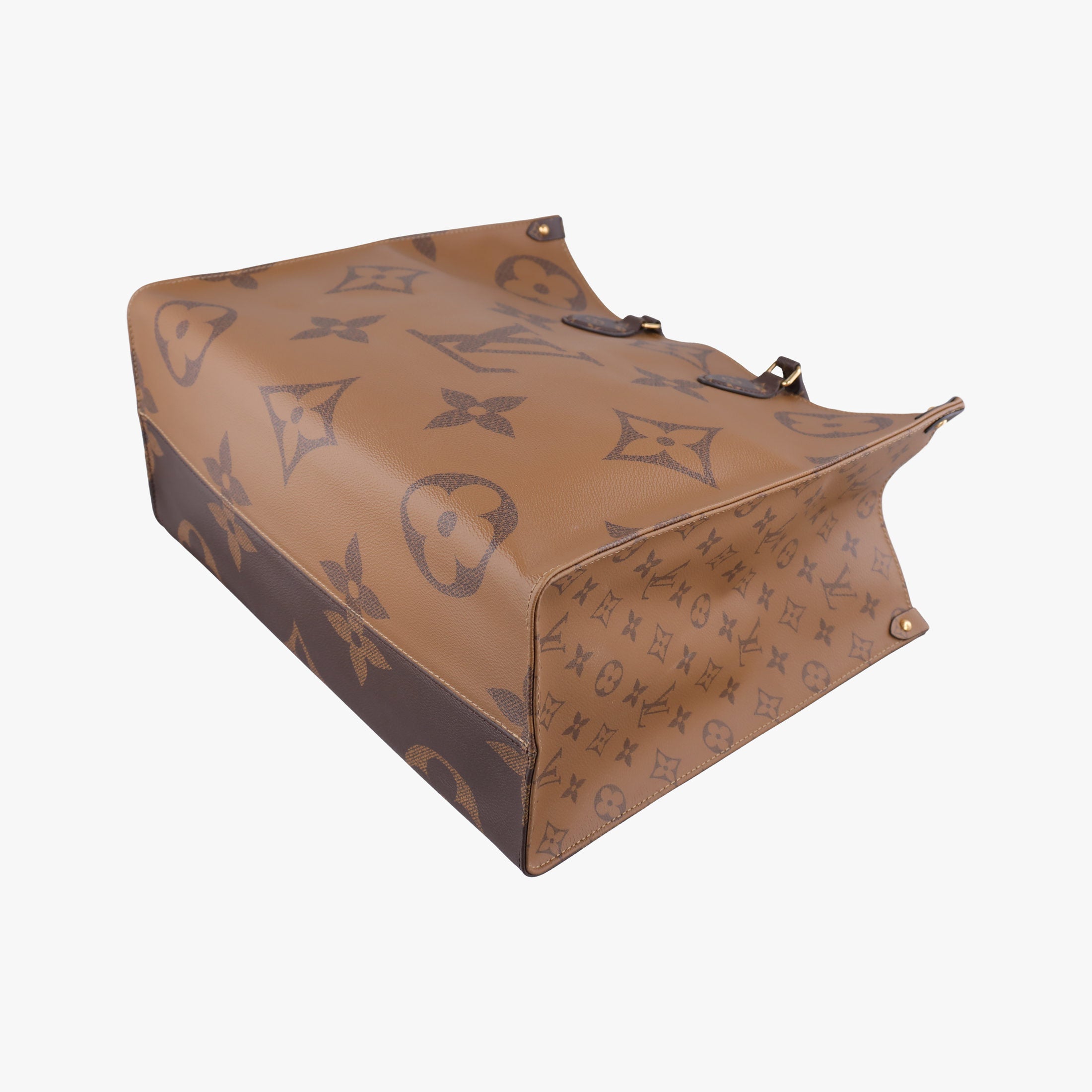 Pre-owned Louis Vuitton On the Go GM Brown Monogram Canvas M45320 handbag | stylenewstar