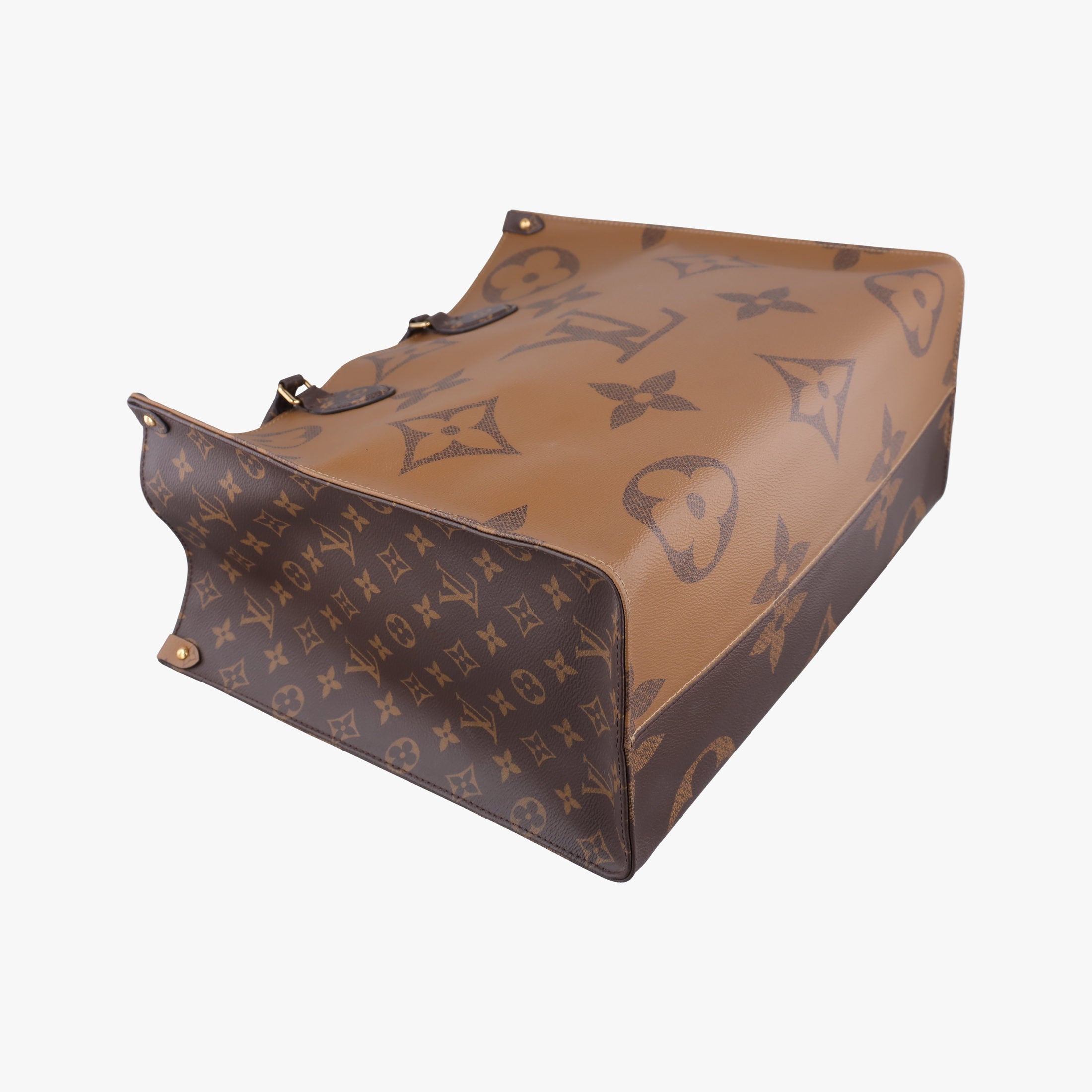 Pre-owned Louis Vuitton On the Go GM Brown Monogram Canvas M45320 handbag | stylenewstar