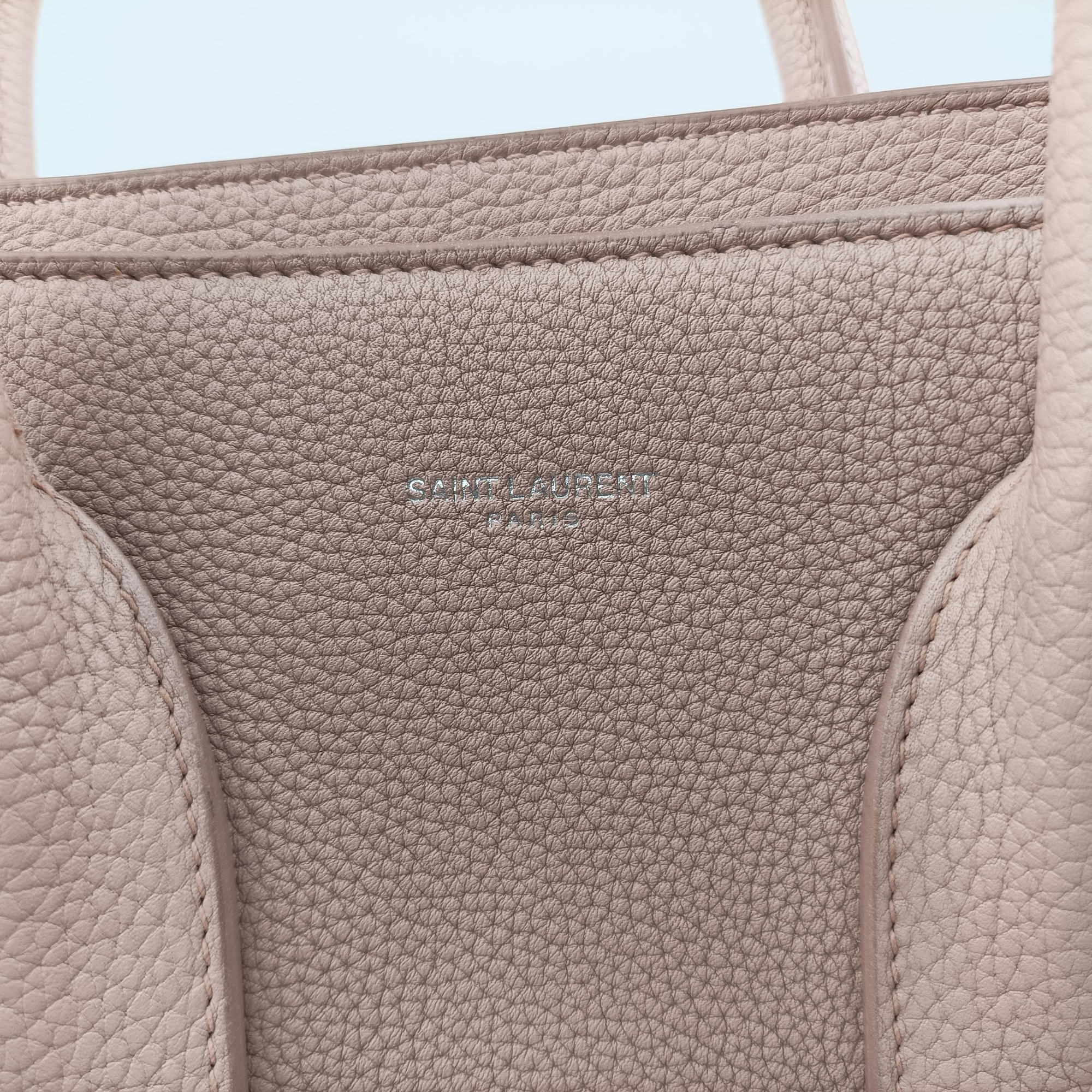 Pre-owned Yves Saint Laurent SAC DE JOUR Pink Leather 464960 shoulderbag | stylenewstar