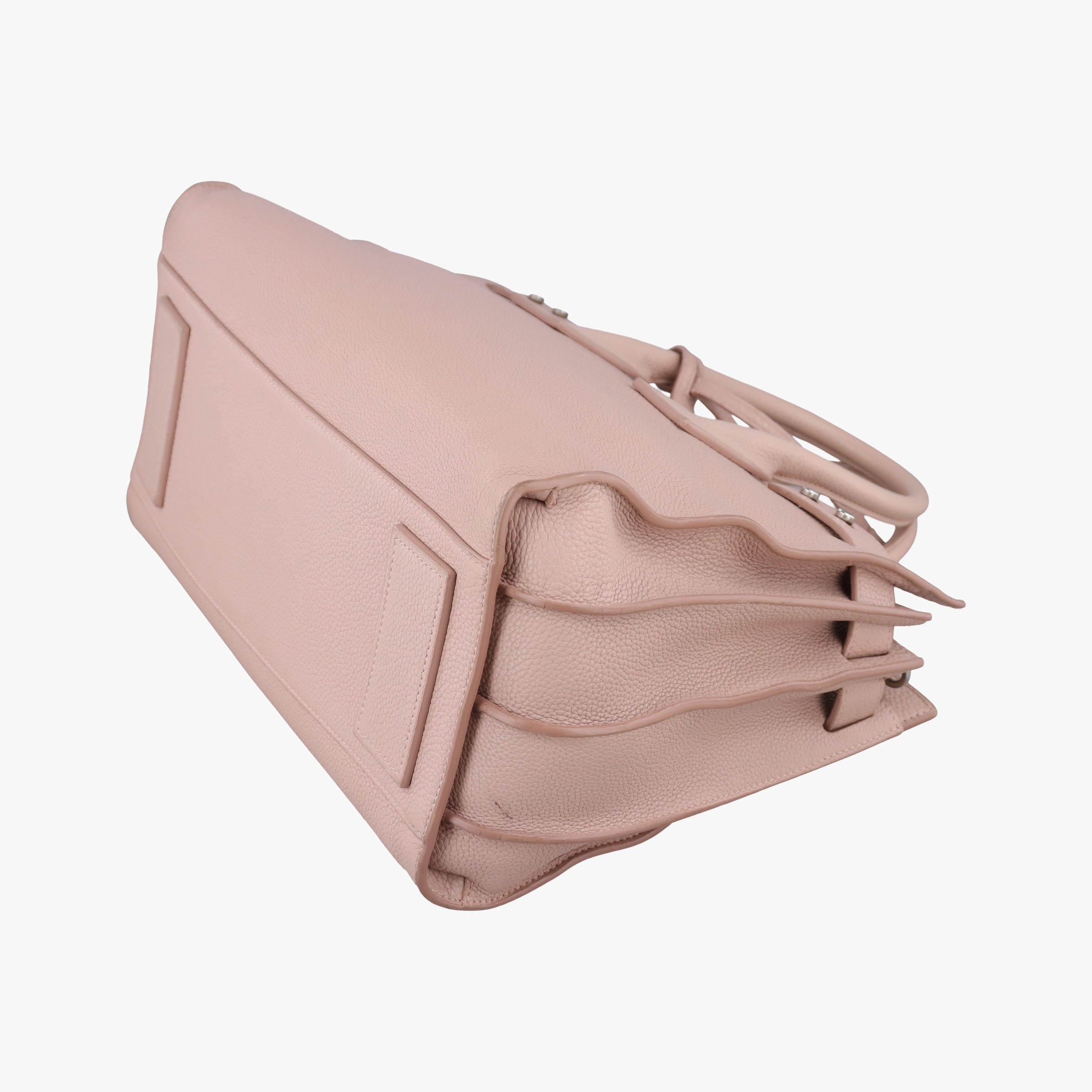 Pre-owned Yves Saint Laurent SAC DE JOUR Pink Leather 464960 shoulderbag | stylenewstar
