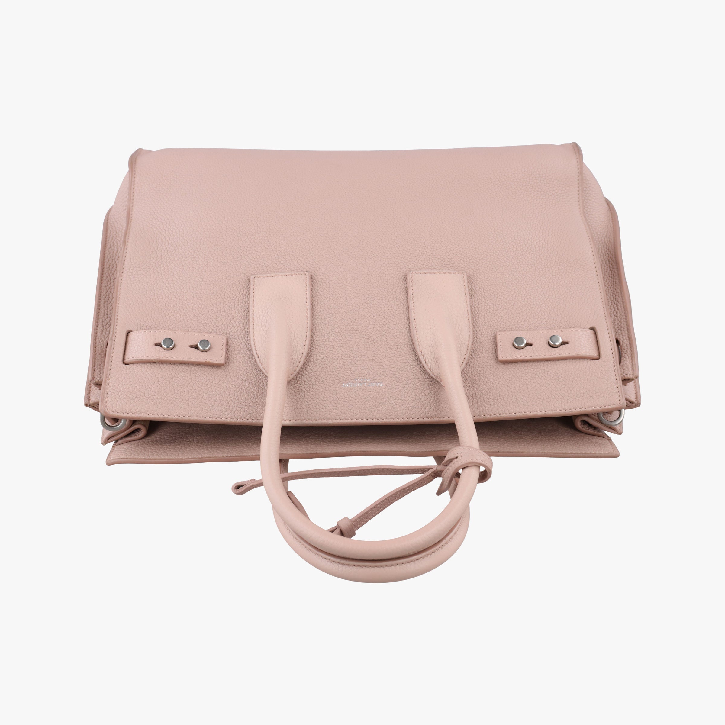 Pre-owned Yves Saint Laurent SAC DE JOUR Pink Leather 464960 shoulderbag | stylenewstar