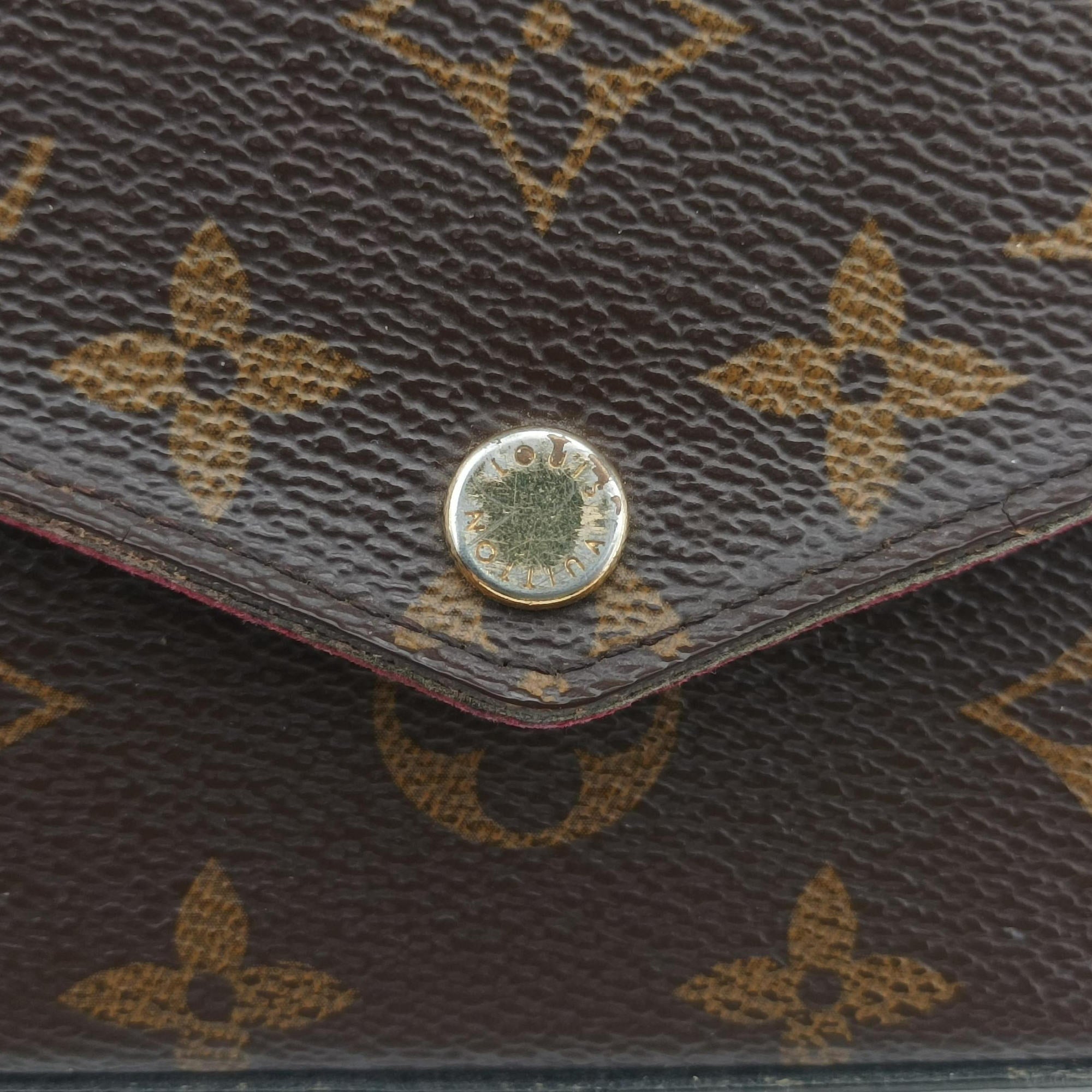 Vintage Louis Vuitton Pochette Felicie Brown Monogram Canvas M61276 shoulderbag | stylenewstar