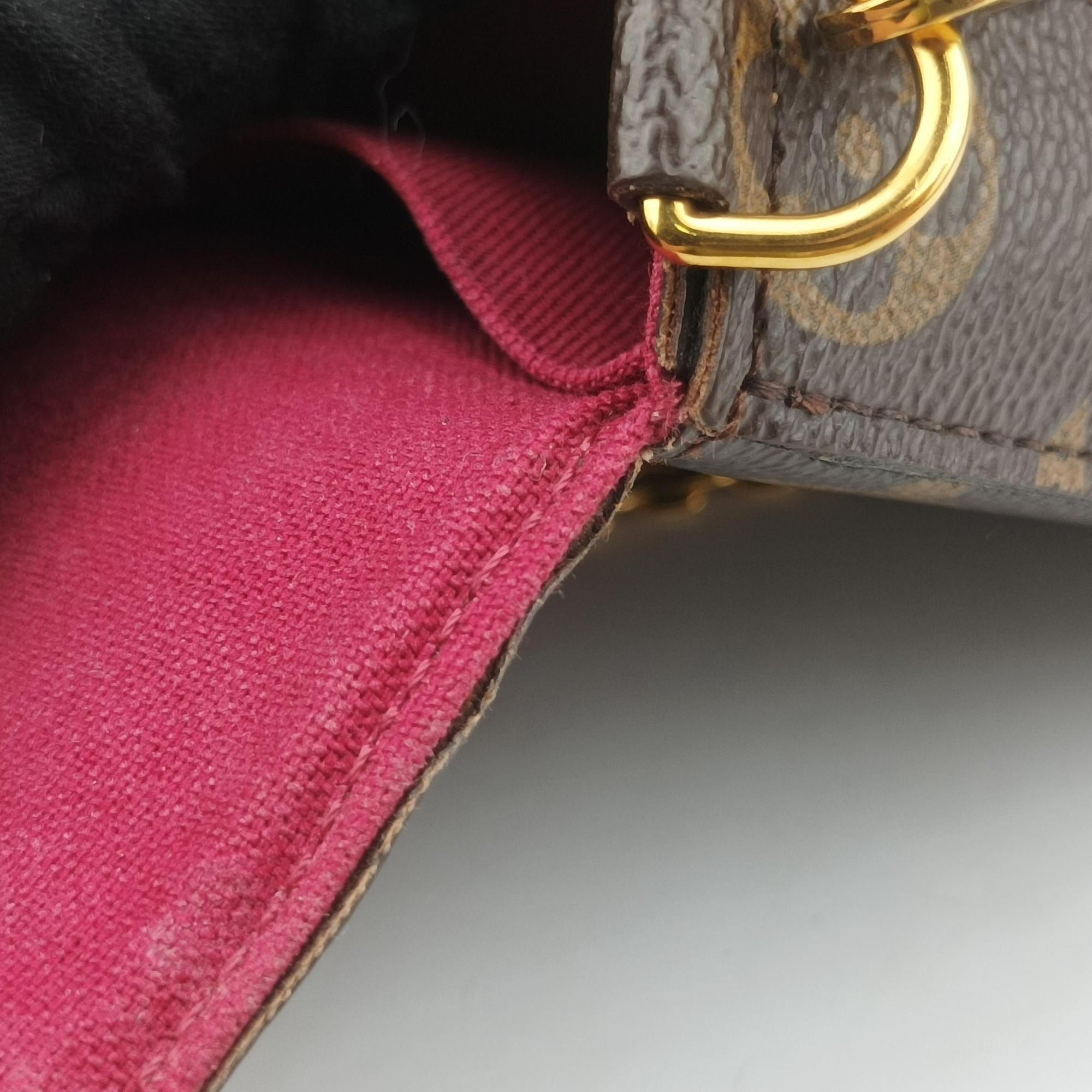Vintage Louis Vuitton Pochette Felicie Brown Monogram Canvas M61276 shoulderbag | stylenewstar