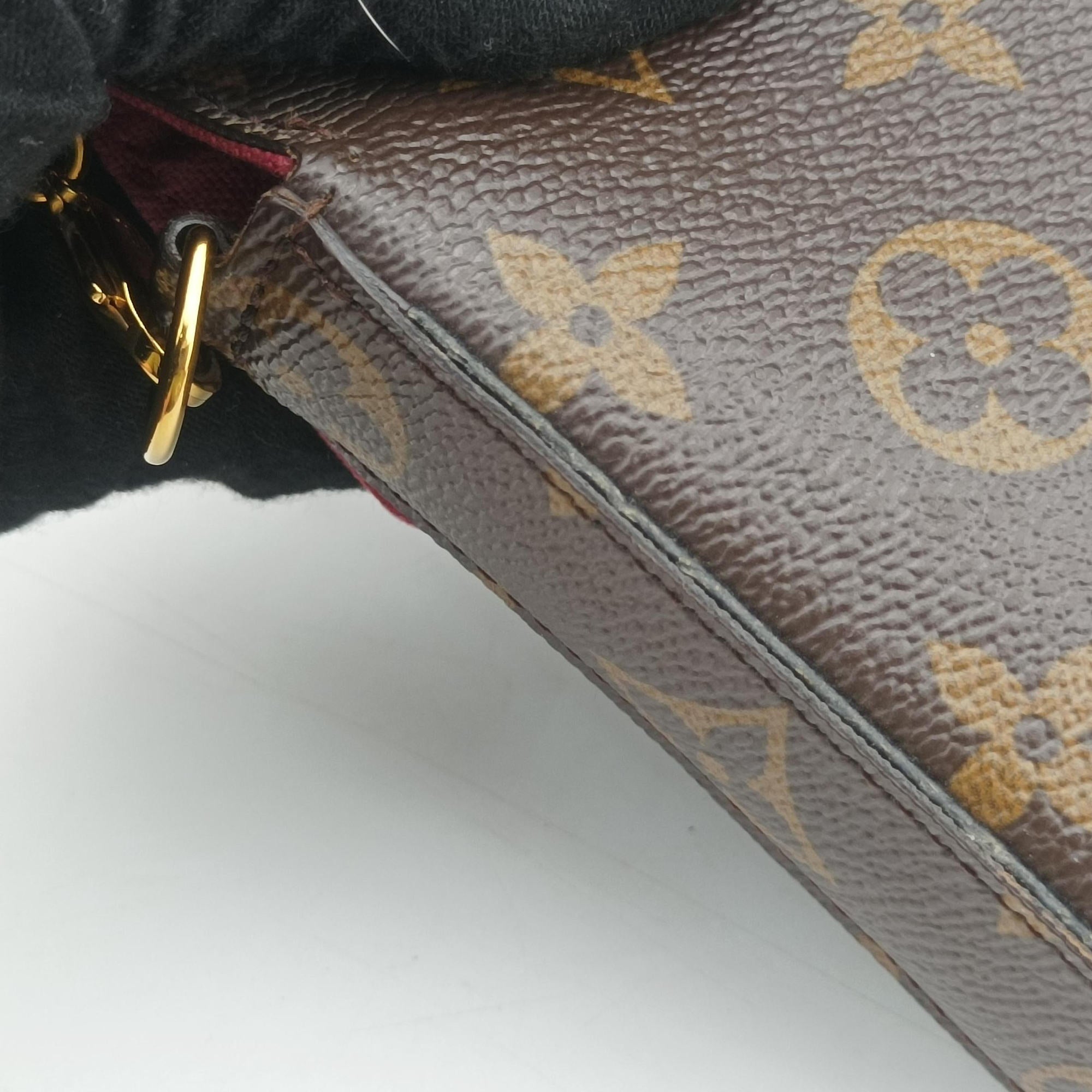 Vintage Louis Vuitton Pochette Felicie Brown Monogram Canvas M61276 shoulderbag | stylenewstar