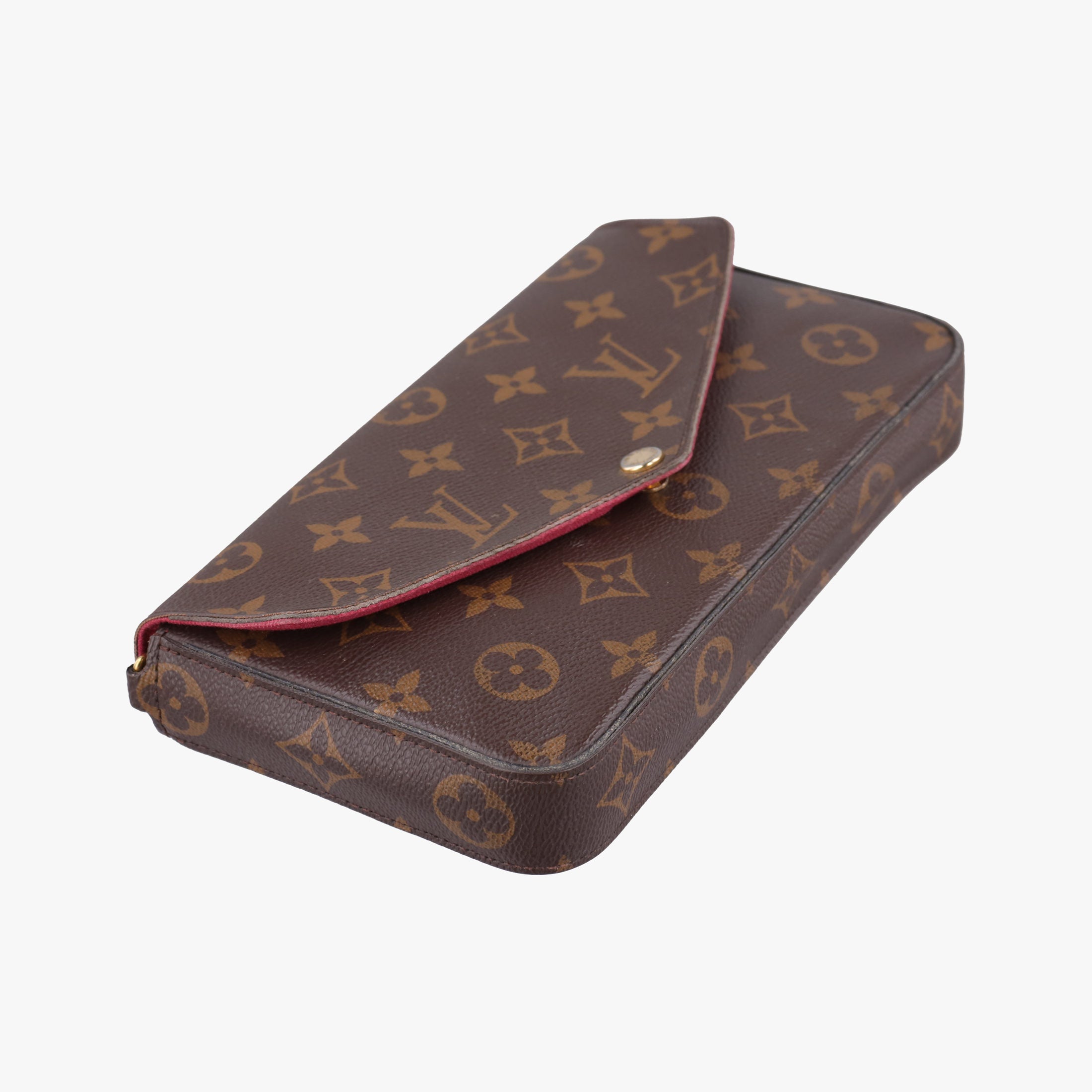 Vintage Louis Vuitton Pochette Felicie Brown Monogram Canvas M61276 shoulderbag | stylenewstar