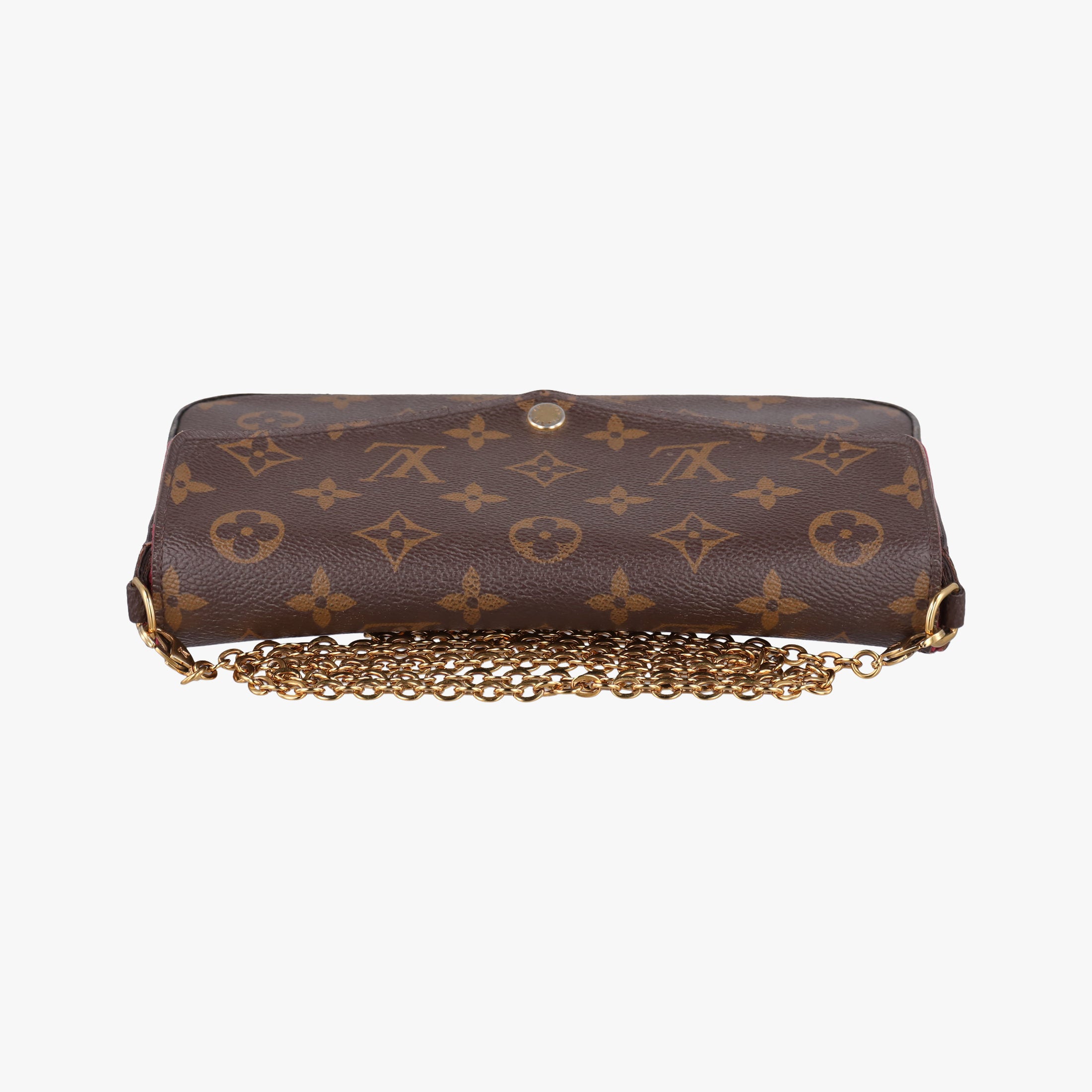 Vintage Louis Vuitton Pochette Felicie Brown Monogram Canvas M61276 shoulderbag | stylenewstar