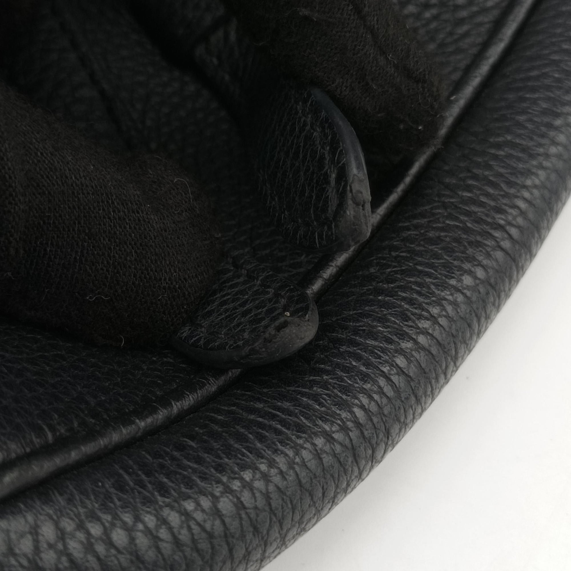Pre-owned Christian Dior Saddle Black Leather  bum bag/waist bag | stylenewstar