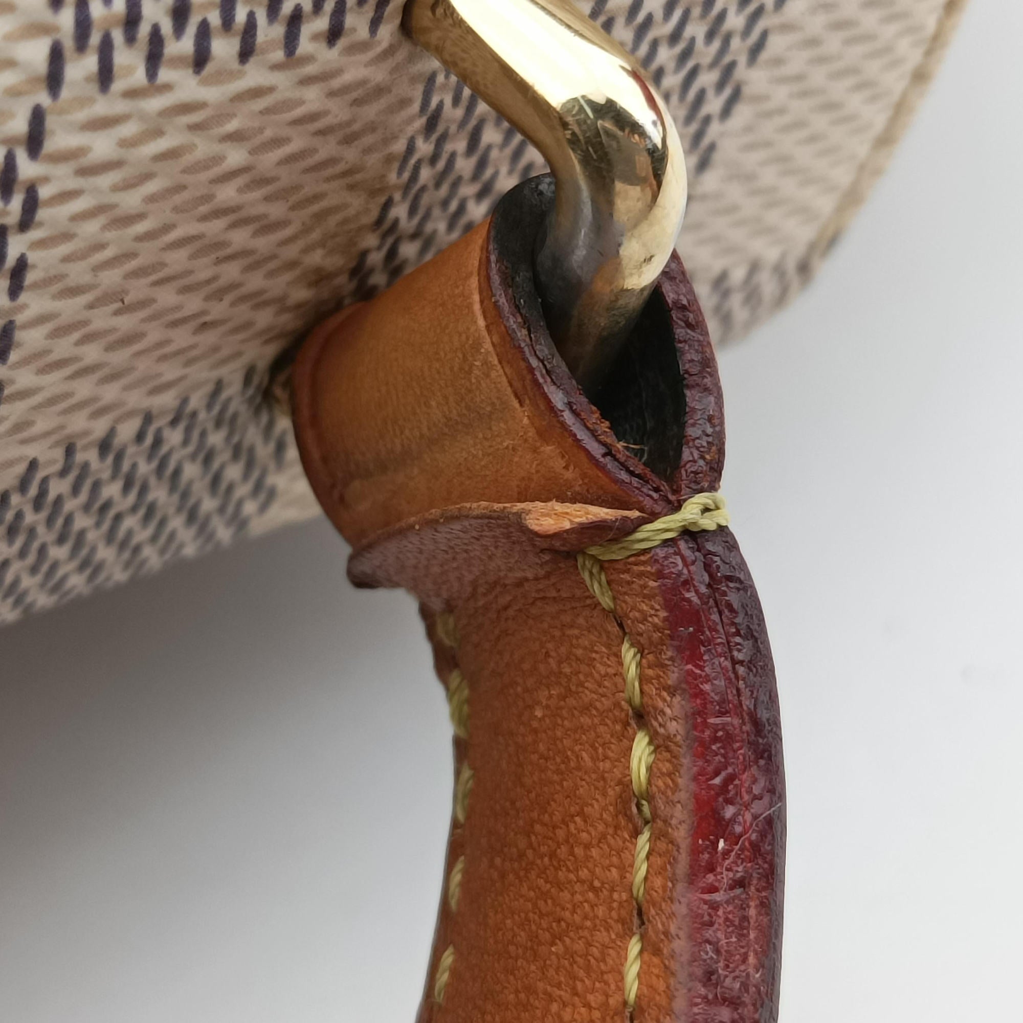 Vintage Louis Vuitton CROISETTE Azur Damier Canvas N41581 shoulderbag | stylenewstar