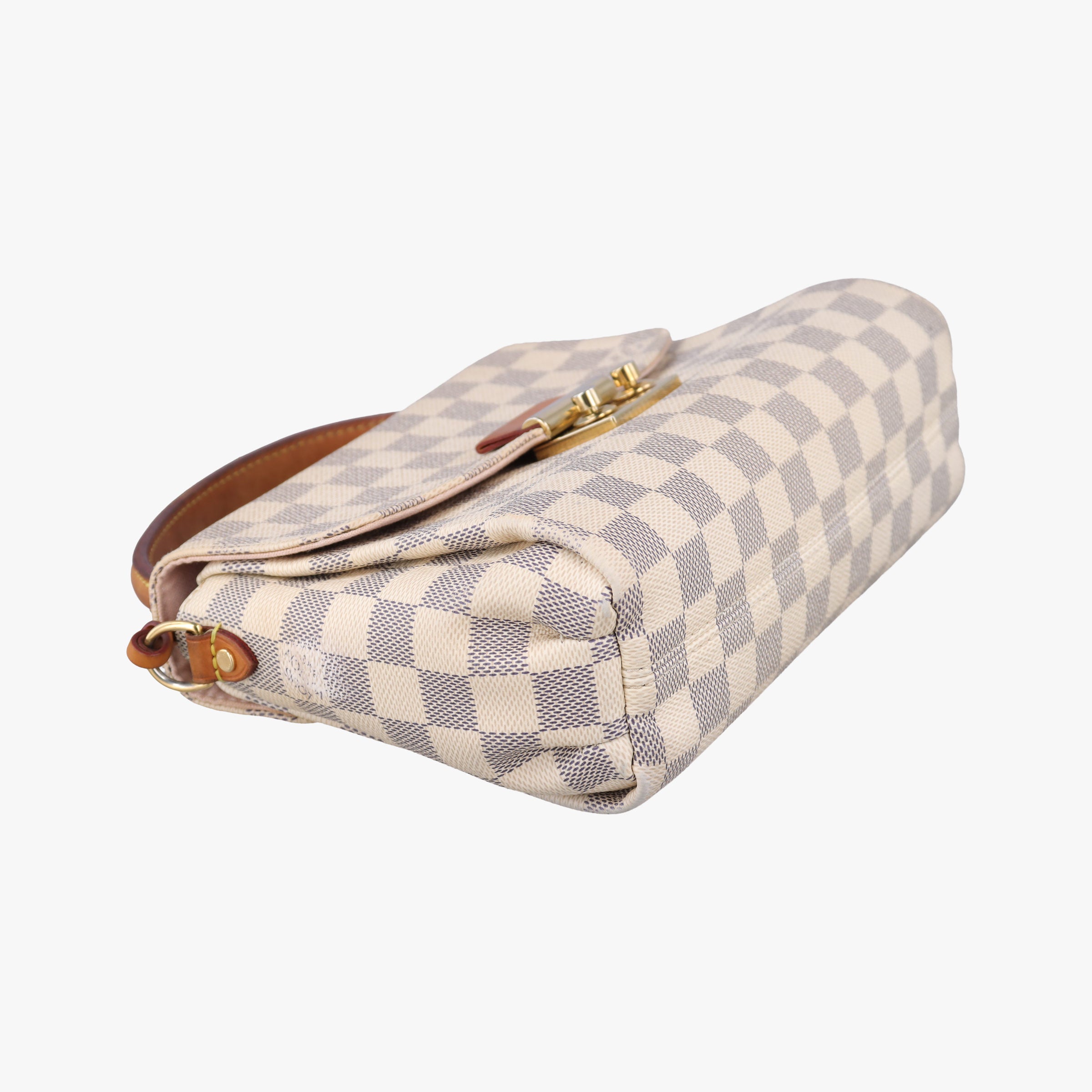 Vintage Louis Vuitton CROISETTE Azur Damier Canvas N41581 shoulderbag | stylenewstar