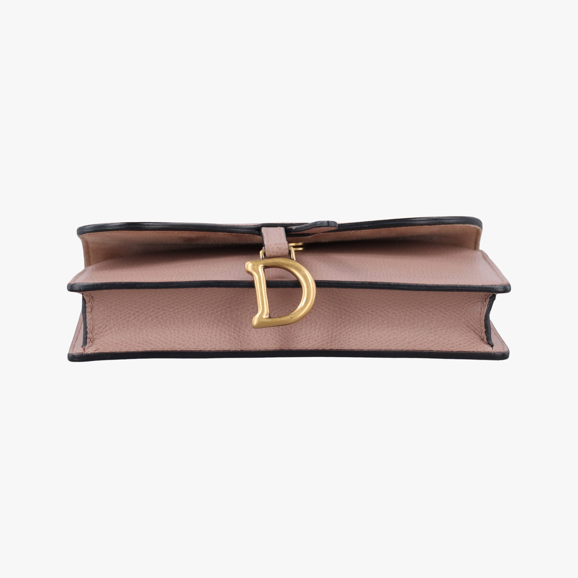 Pre-owned Christian Dior Saddle Pink Leather  shoulderbag | stylenewstar