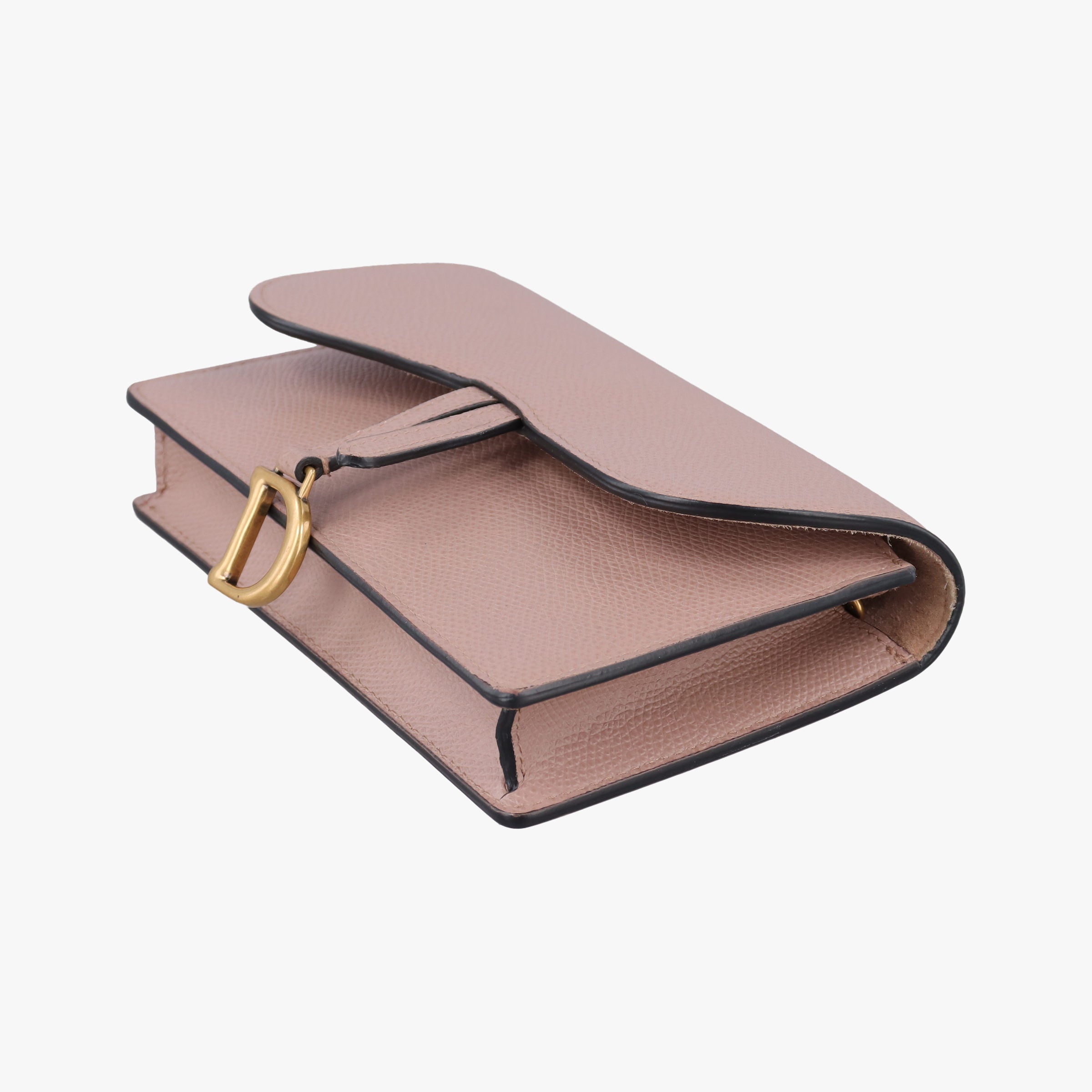 Pre-owned Christian Dior Saddle Pink Leather  shoulderbag | stylenewstar