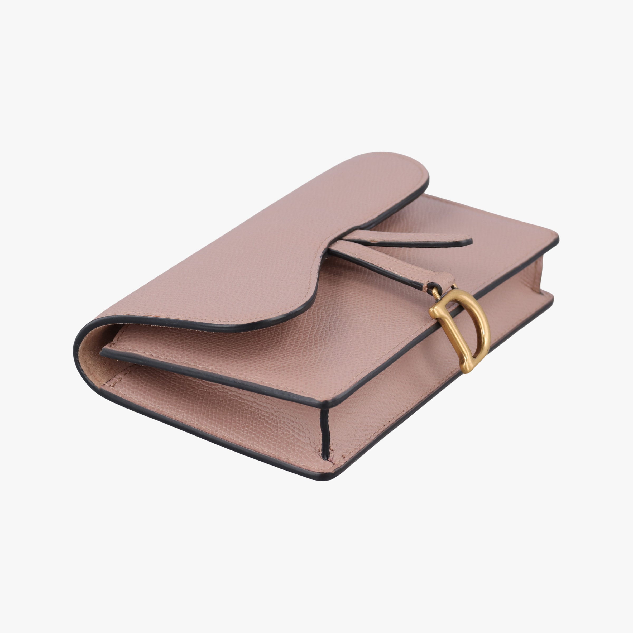 Pre-owned Christian Dior Saddle Pink Leather  shoulderbag | stylenewstar