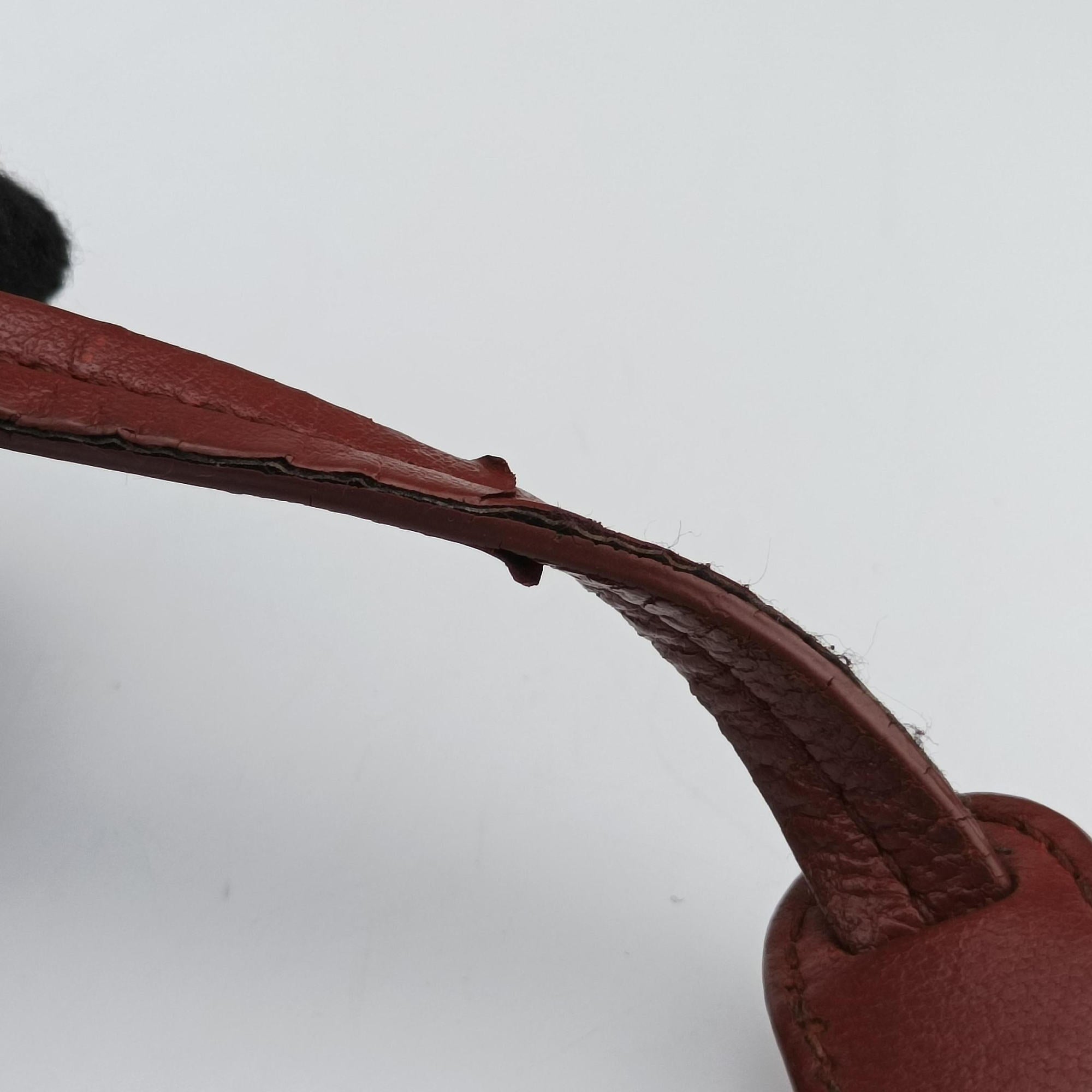 Vintage Bottega Veneta NODINI Intrecciato Red lambskin  shoulderbag | stylenewstar