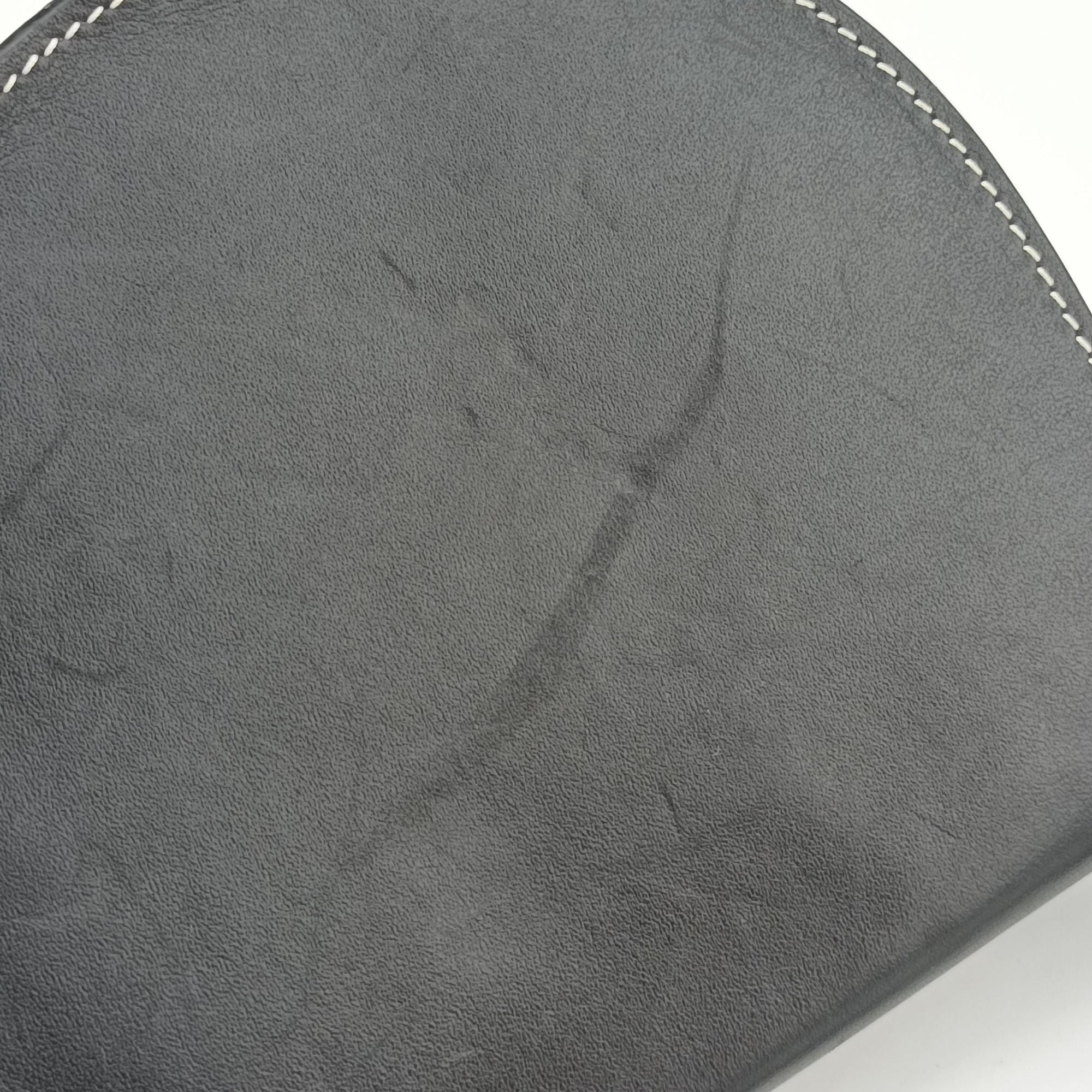 Vintage Loewe Heel Small Black Leather  shoulderbag | stylenewstar