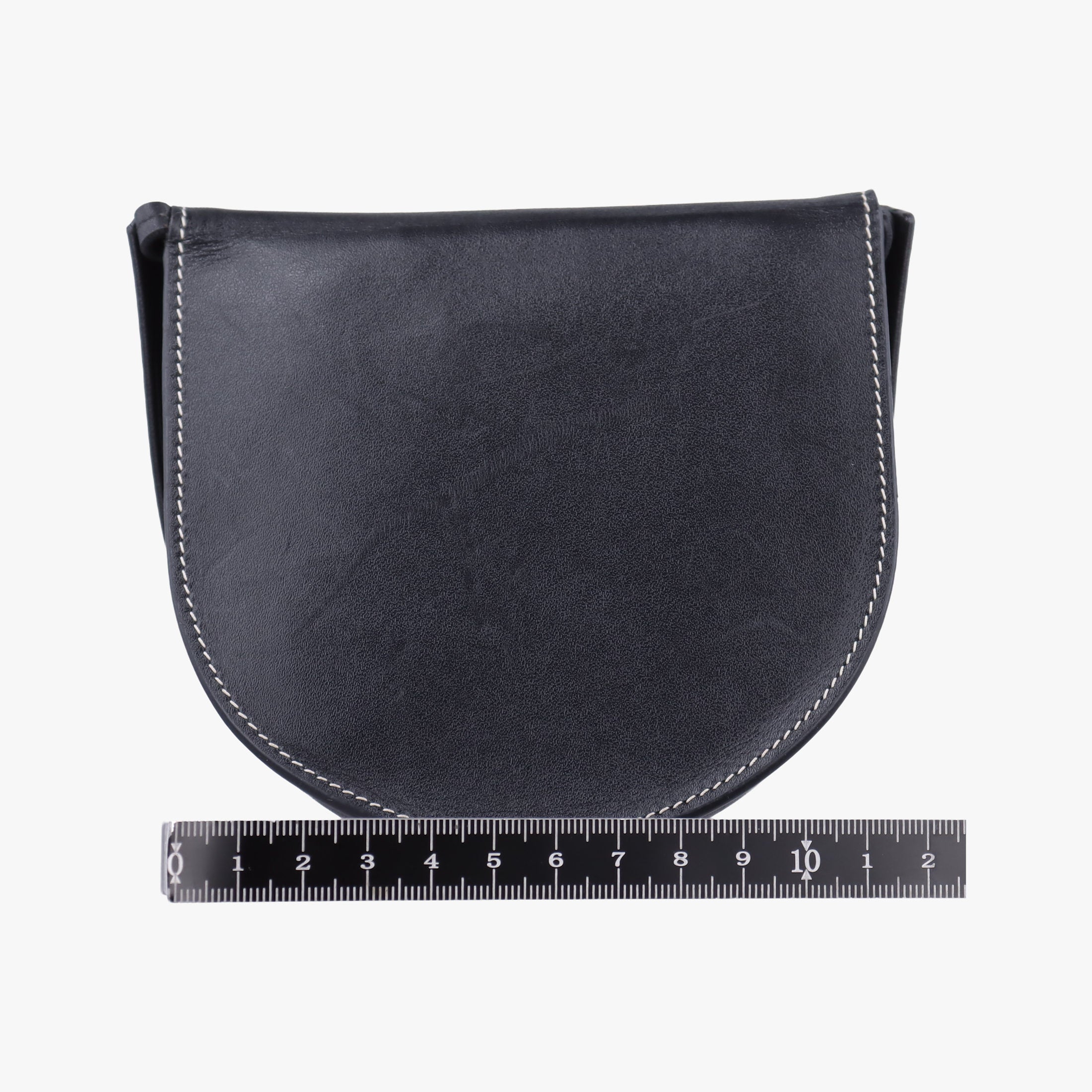 Vintage Loewe Heel Small Black Leather  shoulderbag | stylenewstar