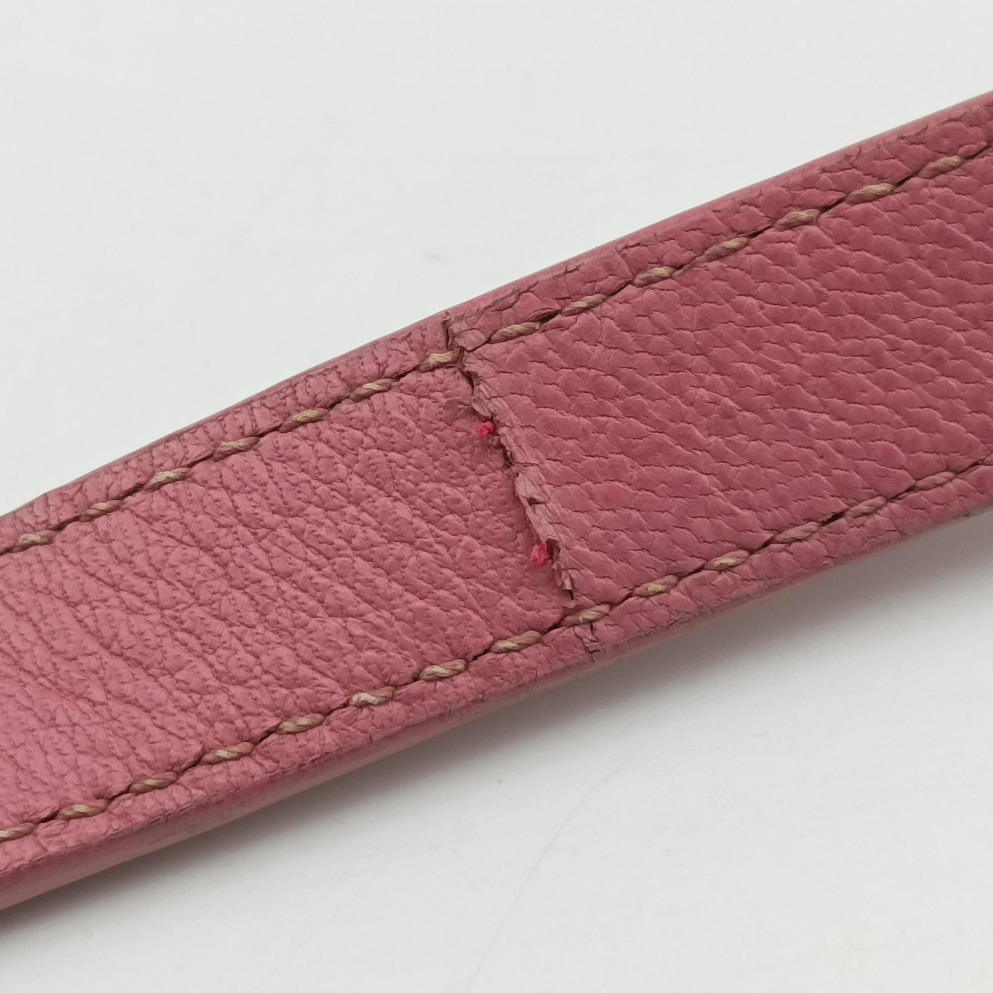 Pre-owned Miu Miu lock Fuoco Sound Top Handle Pink SAFFIANO Leather BT0963 shoulderbag | stylenewstar