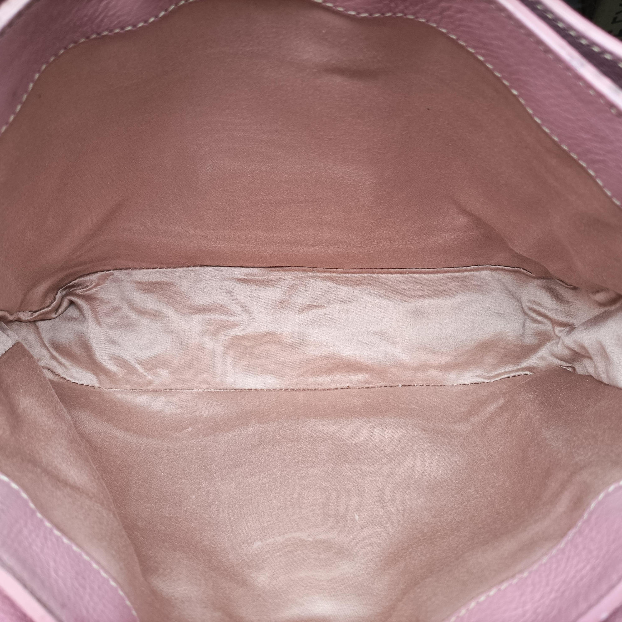 Pre-owned Miu Miu lock Fuoco Sound Top Handle Pink SAFFIANO Leather BT0963 shoulderbag | stylenewstar