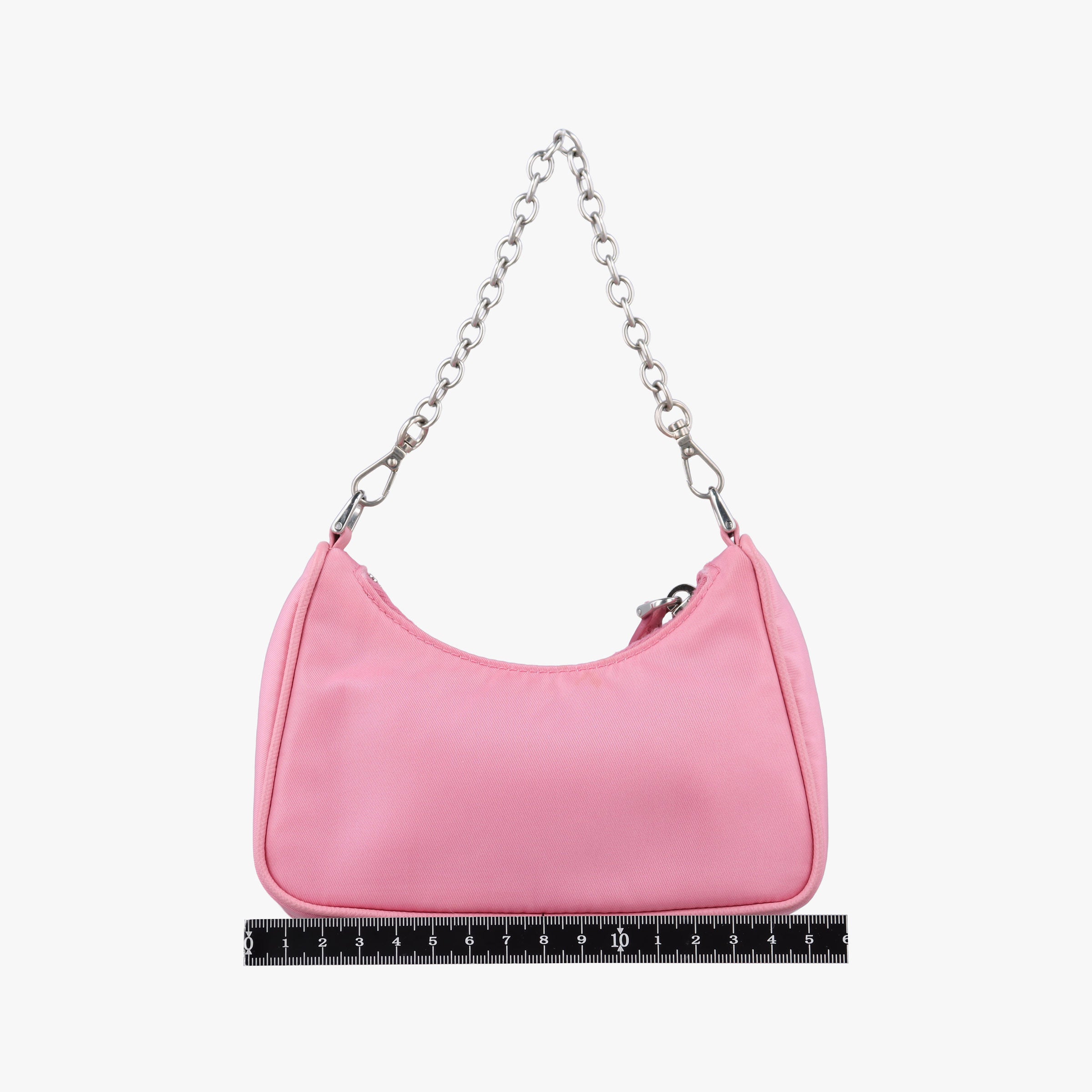 Pre-owned Prada Re-Edition 2005 Nylon Mini Pink nylon 1TT122 shoulderbag | stylenewstar