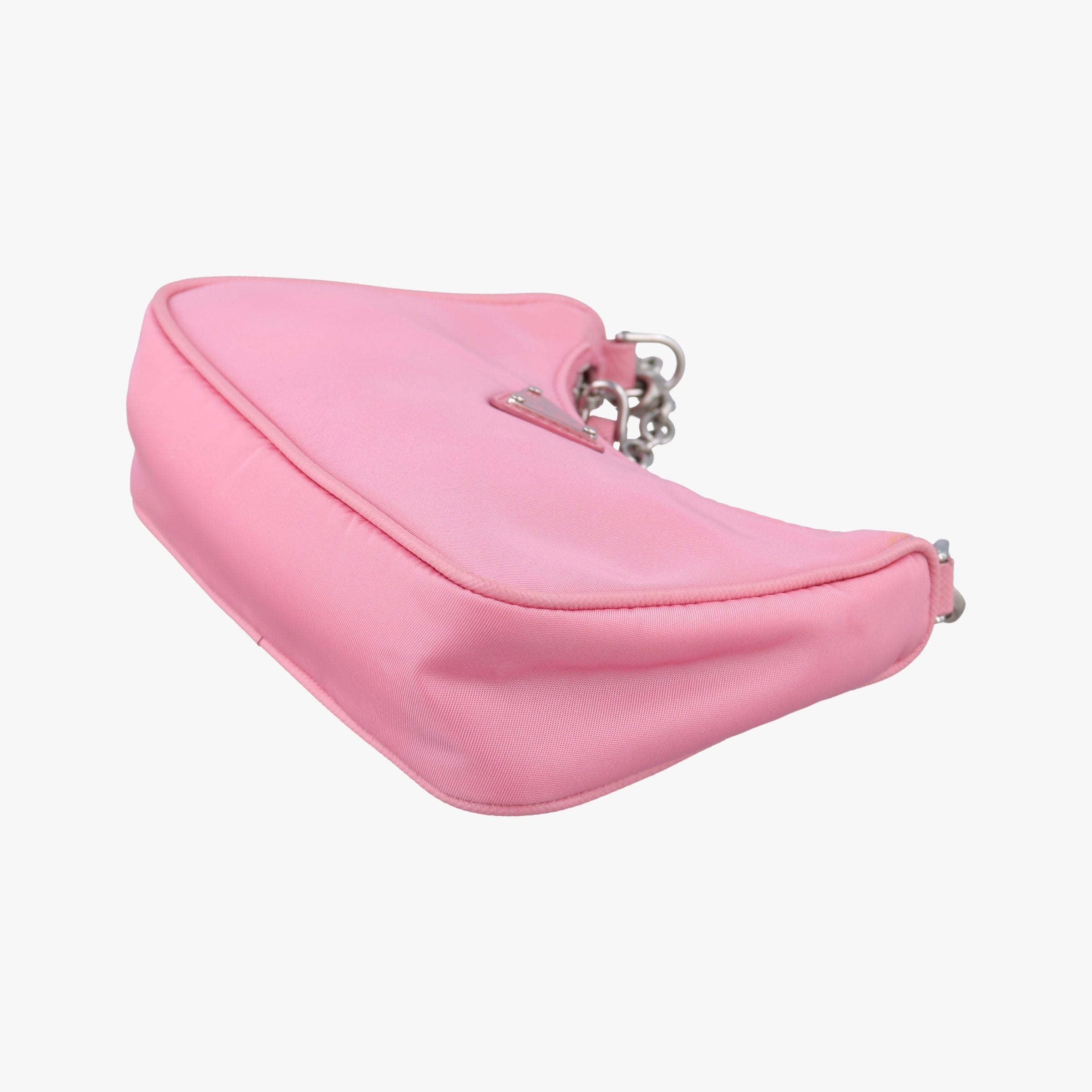 Pre-owned Prada Re-Edition 2005 Nylon Mini Pink nylon 1TT122 shoulderbag | stylenewstar