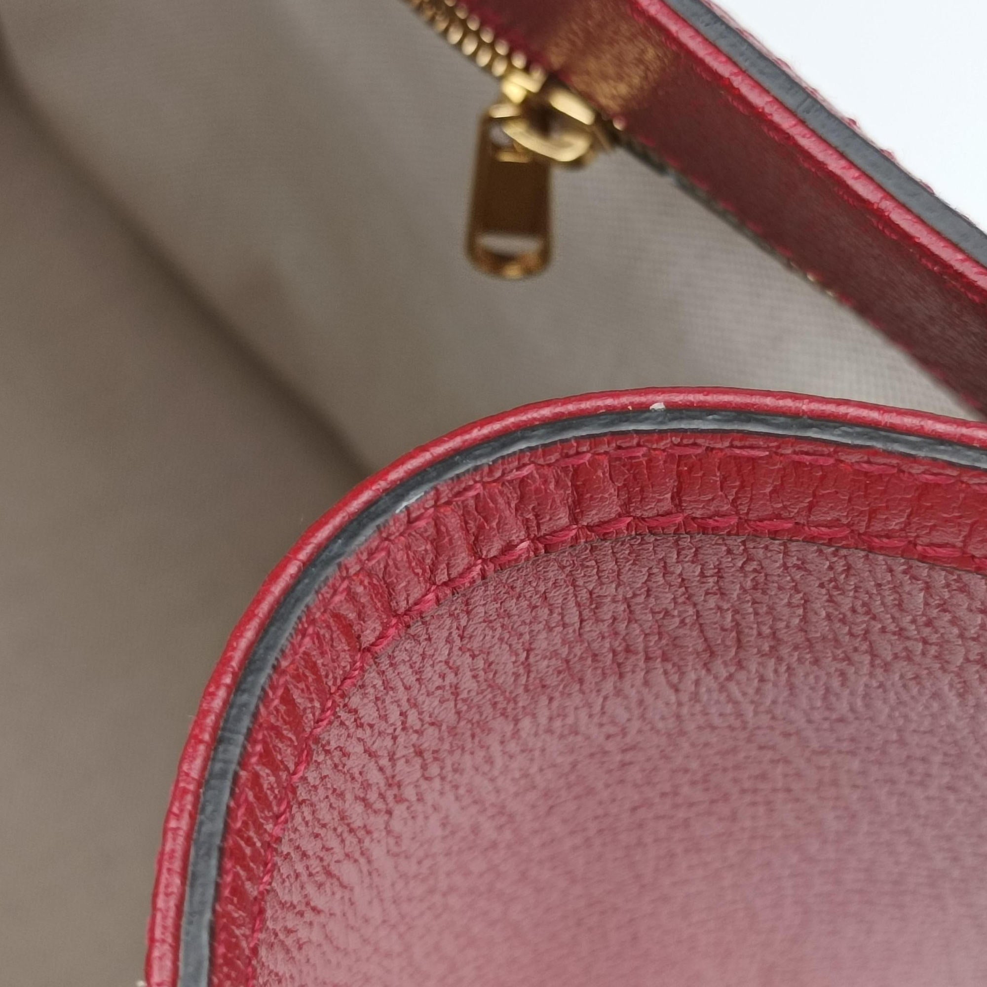 Pre-owned Gucci Fujiko-Pro Doraemon Micro GG Supreme Beige × Red × Multicolor PVC coated canvas×Leather 653952 shoulderbag | stylenewstar